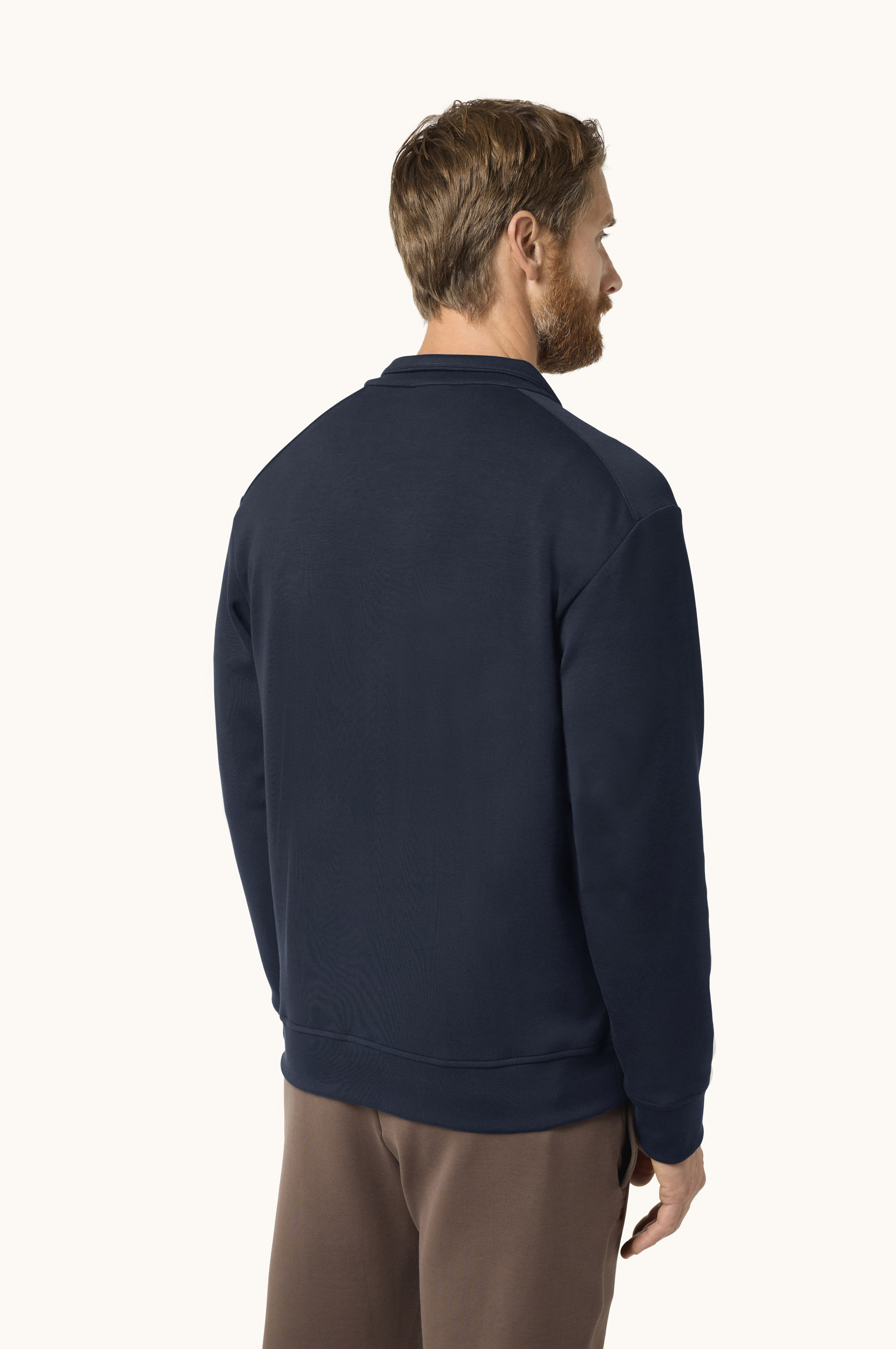 Active Fleece Cotton Zip-Up Sweatshirt image number 3