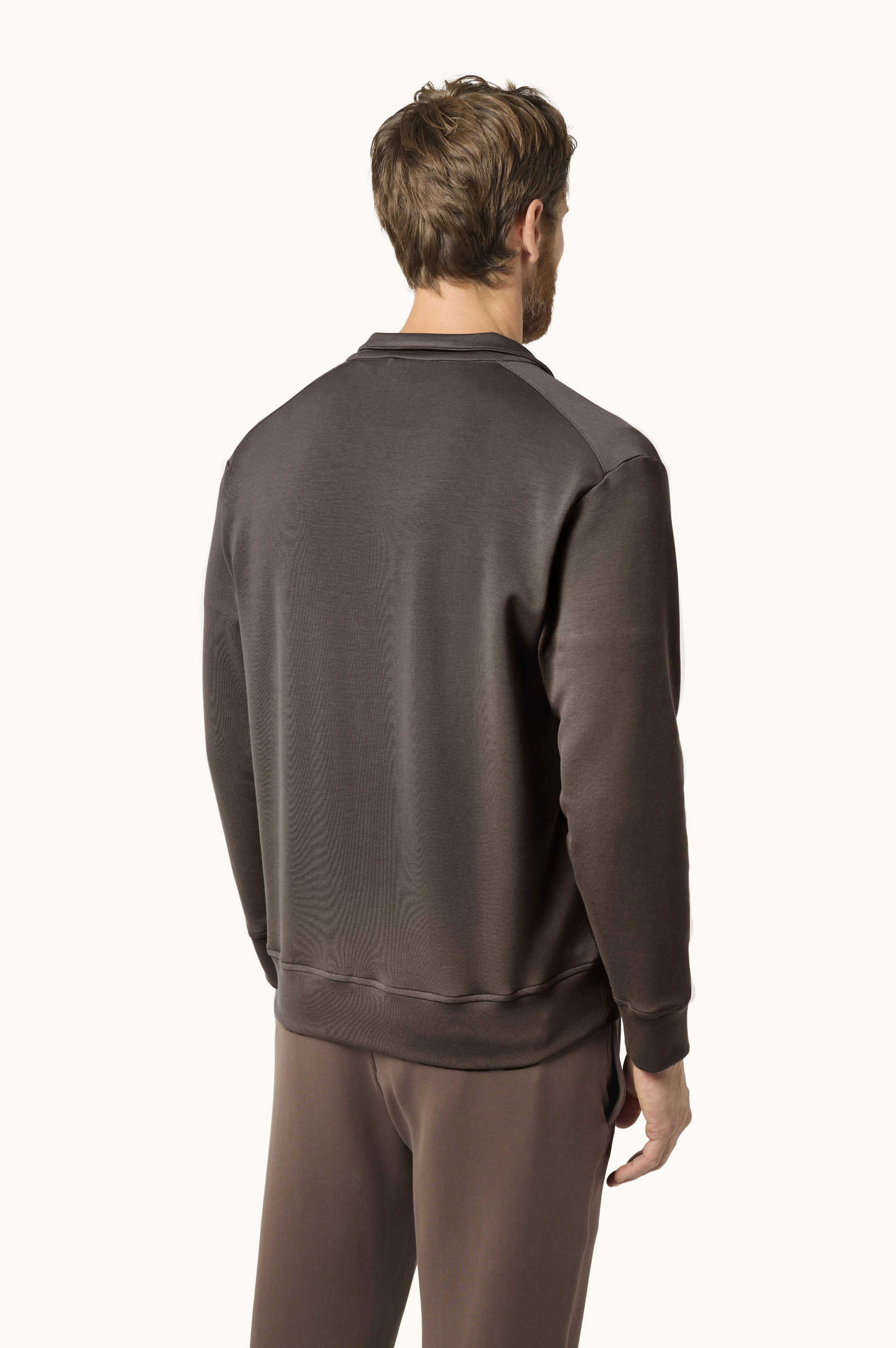 Active Fleece Cotton Zip-Up Sweatshirt image number 3