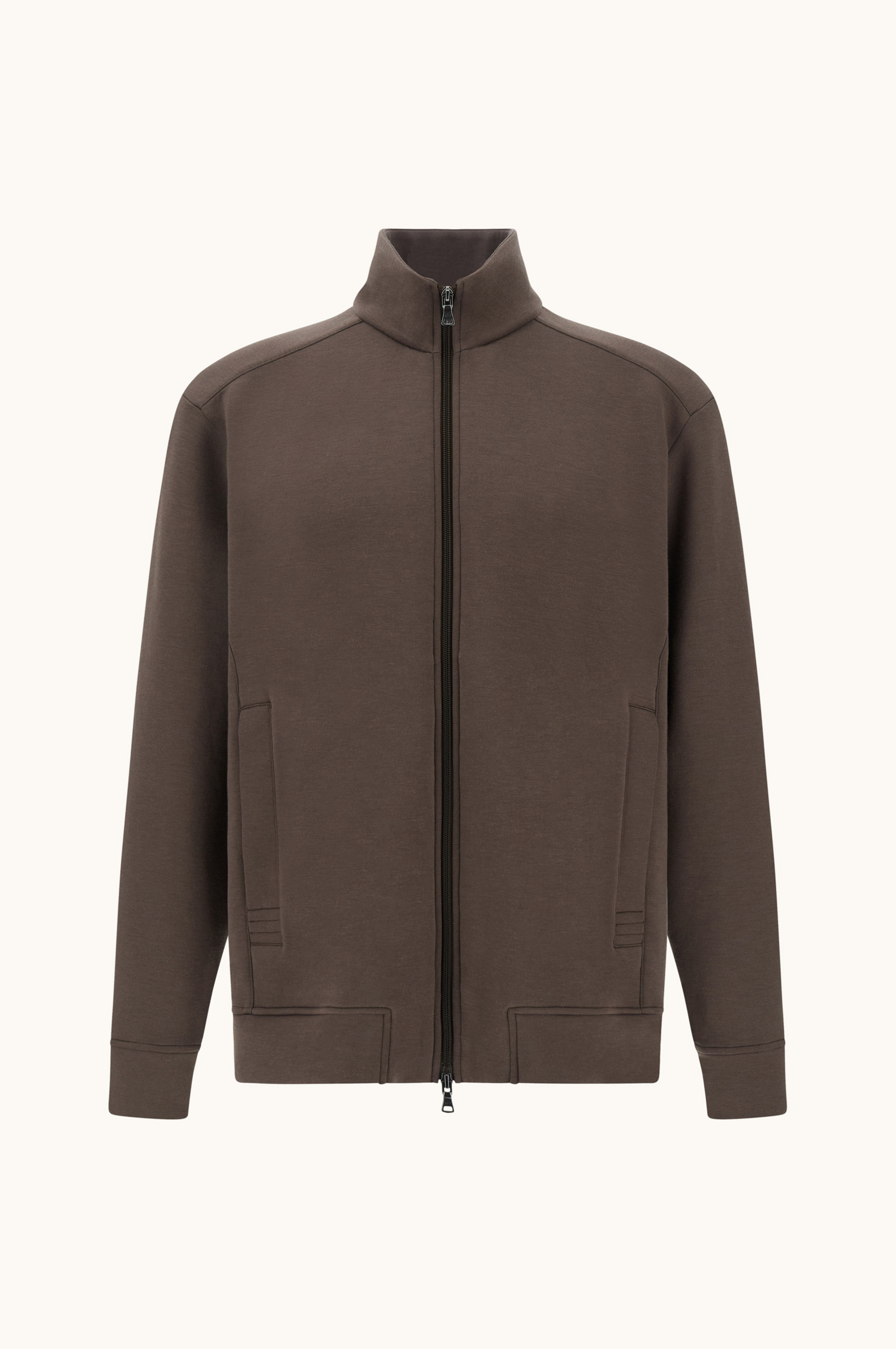 Active Fleece Cotton Zip-Up Sweatshirt image number 1