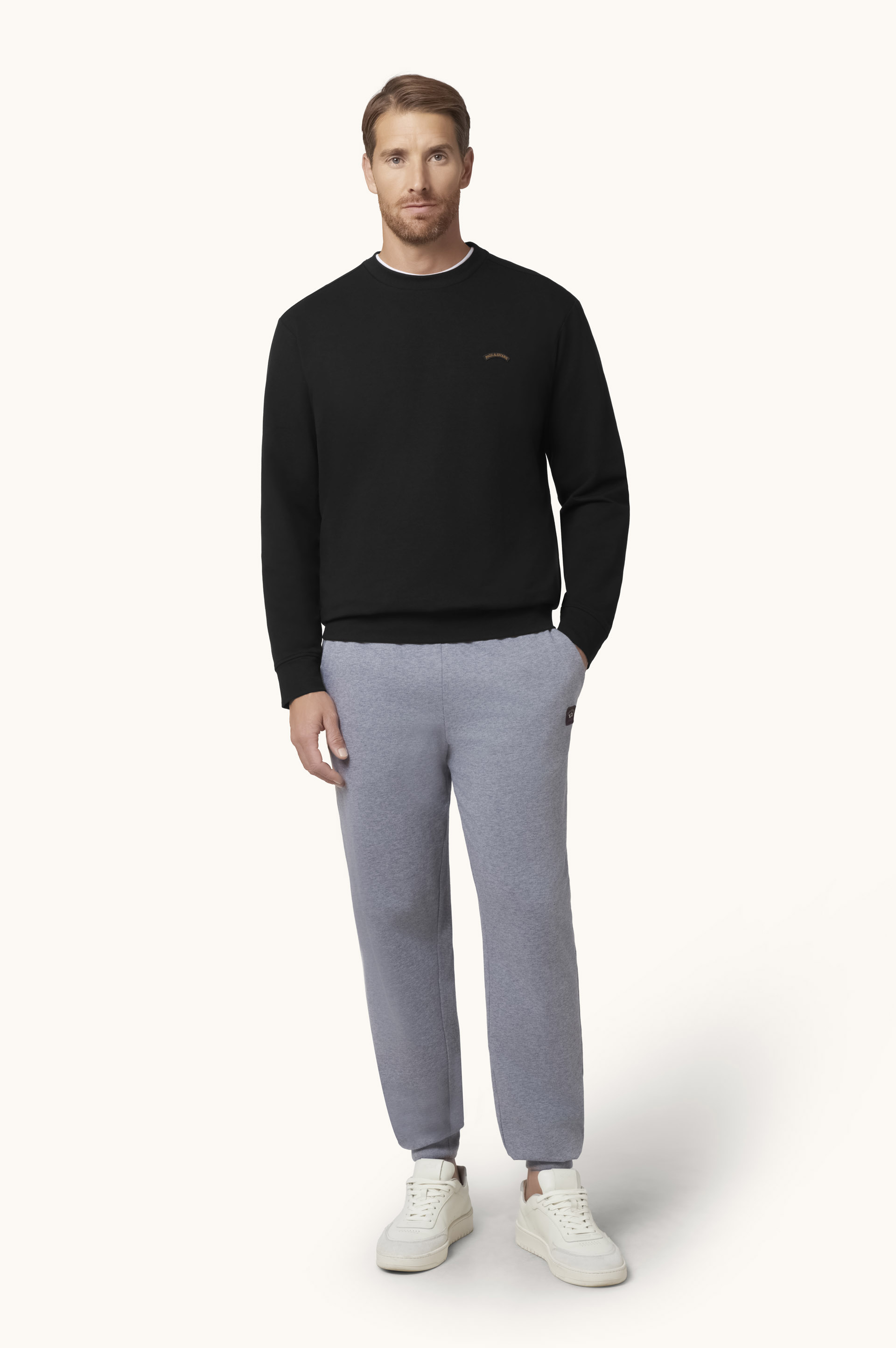 Sweat-shirt X-Soft en coton avec Moon Badge image number 2