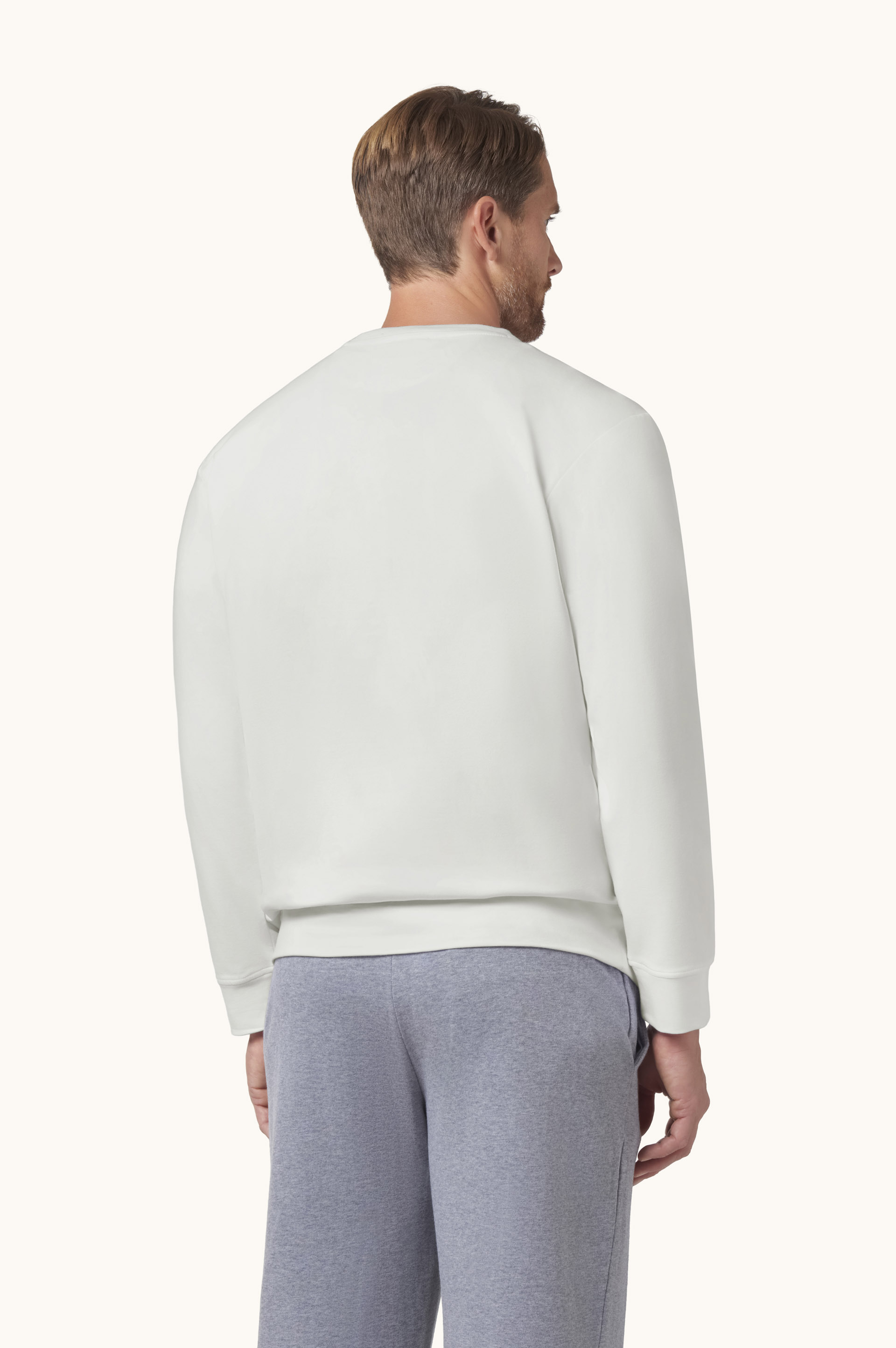 Sweat-shirt X-Soft en coton avec Moon Badge image number 3