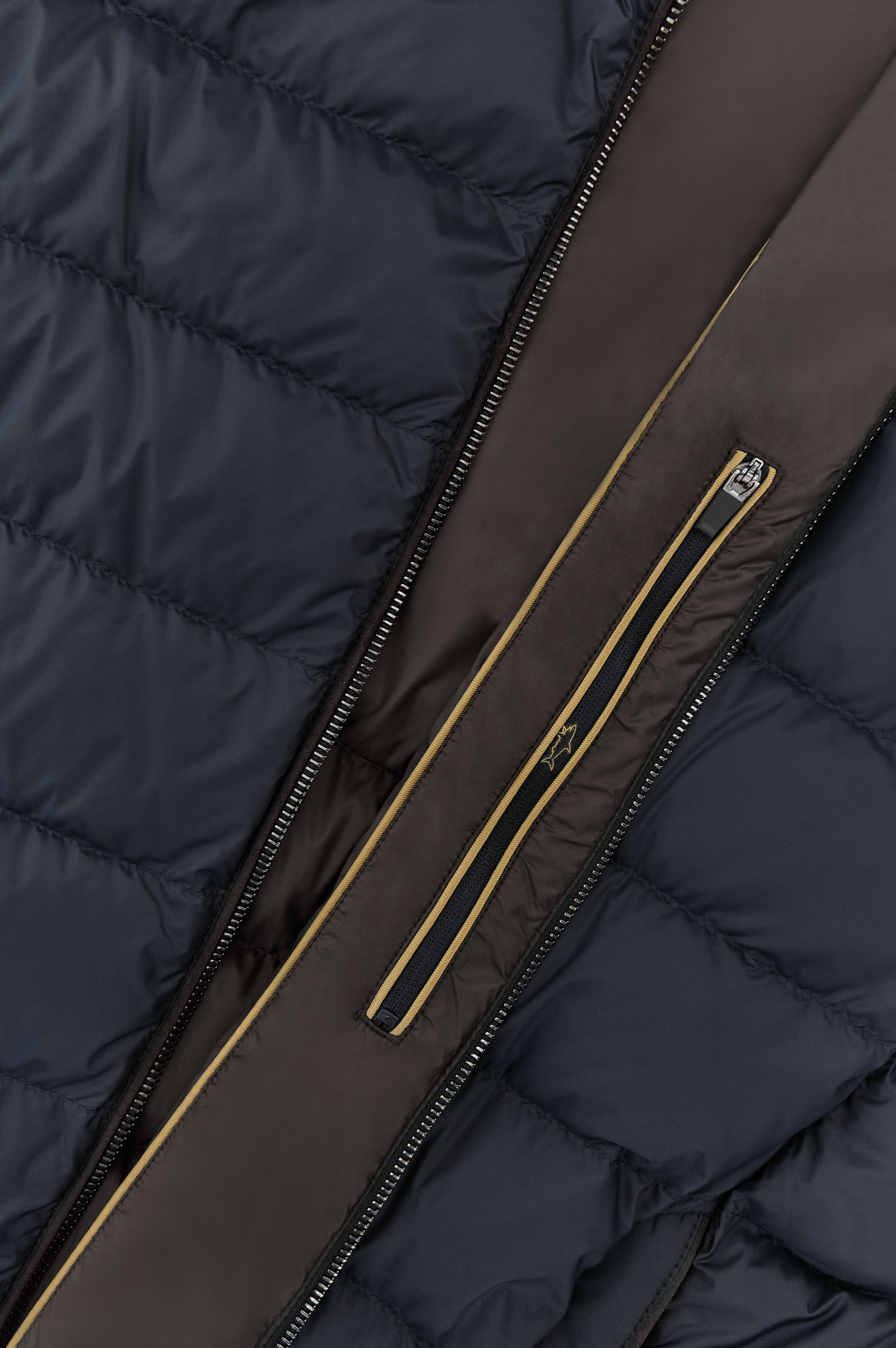 Ultralight Down jacket with removable wool sleeves image number 7