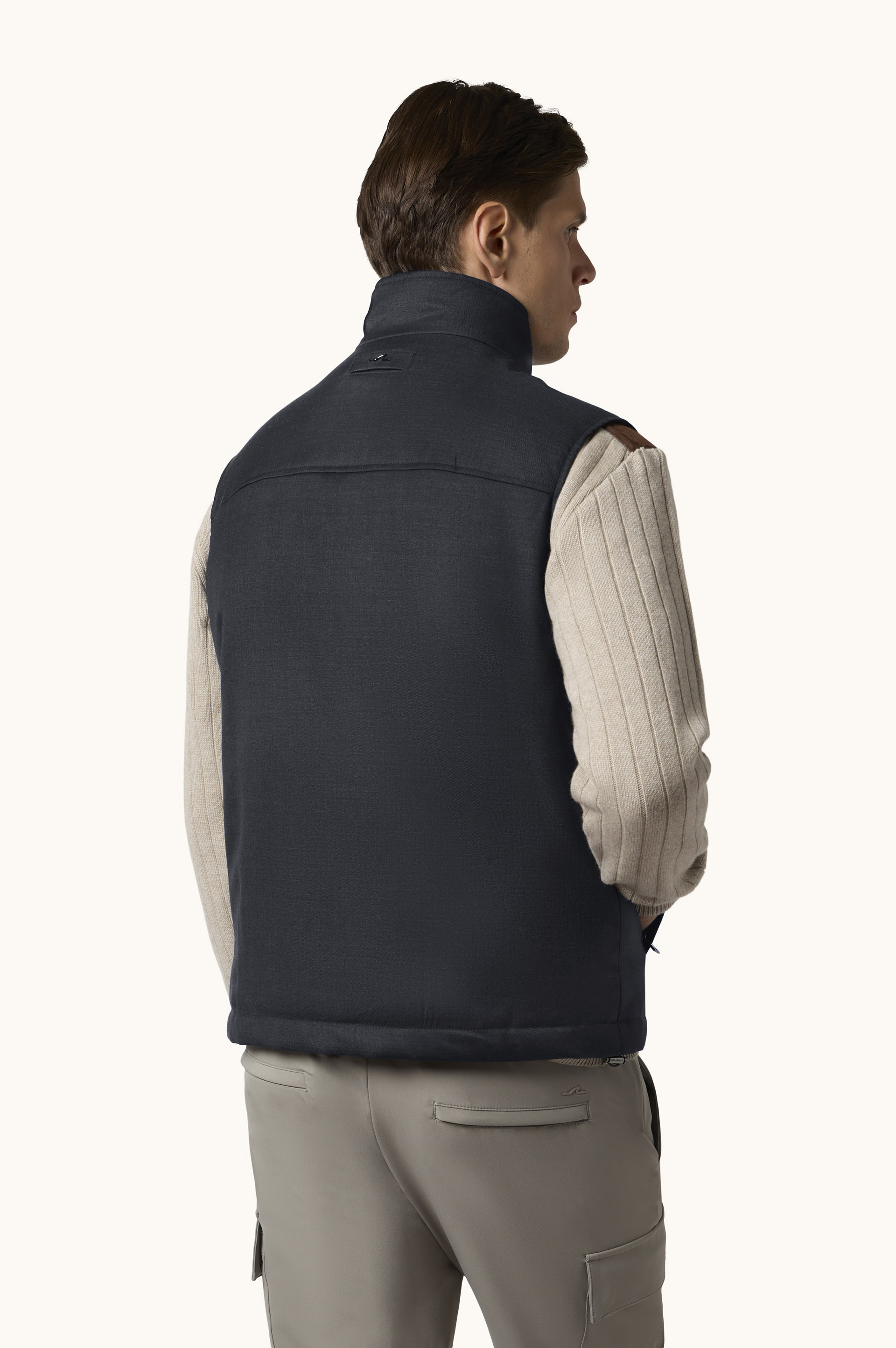 Gilet r&eacute;versible en laine et Typhoon&reg; image number 3