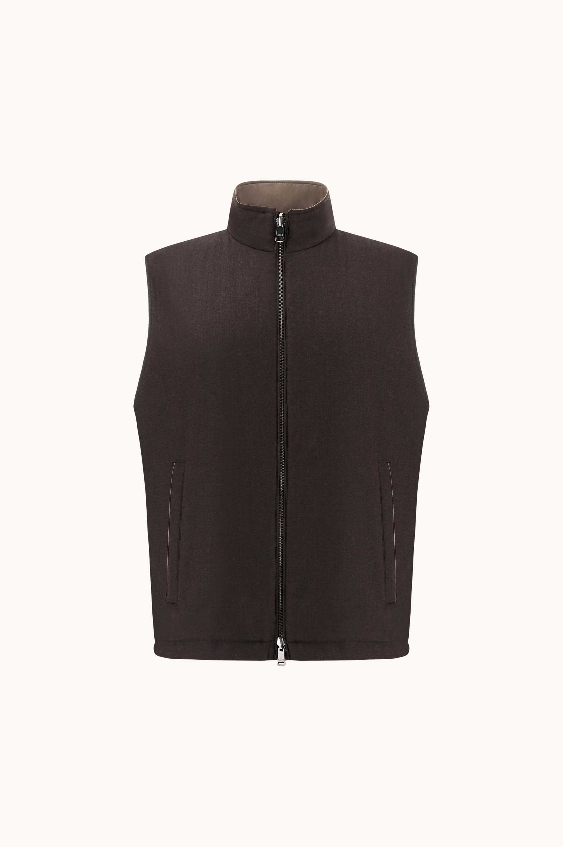 Gilet r&eacute;versible en laine et Typhoon&reg; image number 1