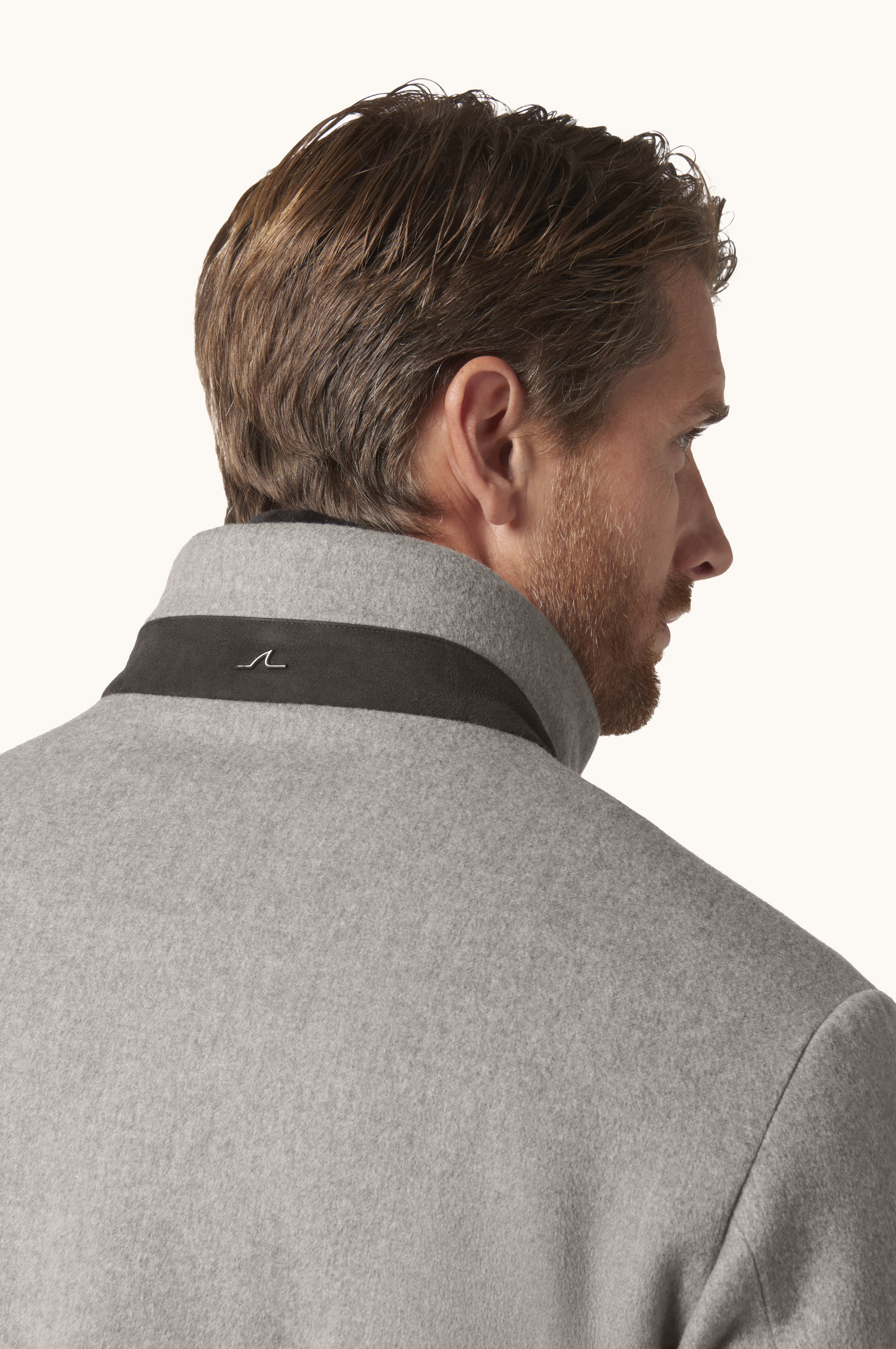 Cashmere Blouson with Suede Details image number 7