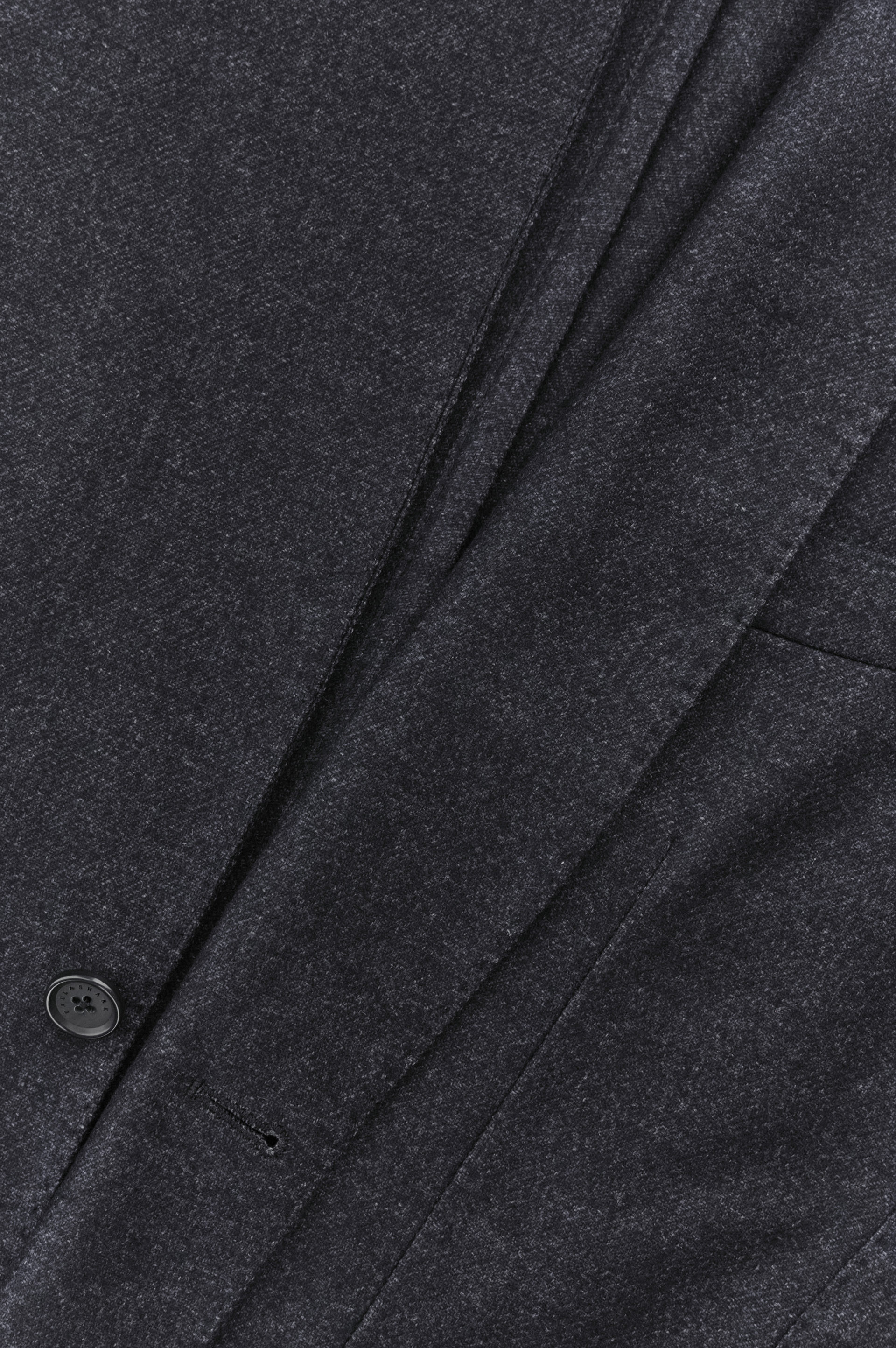 Single-Breasted Wool and Cashmere Blazer image number 2