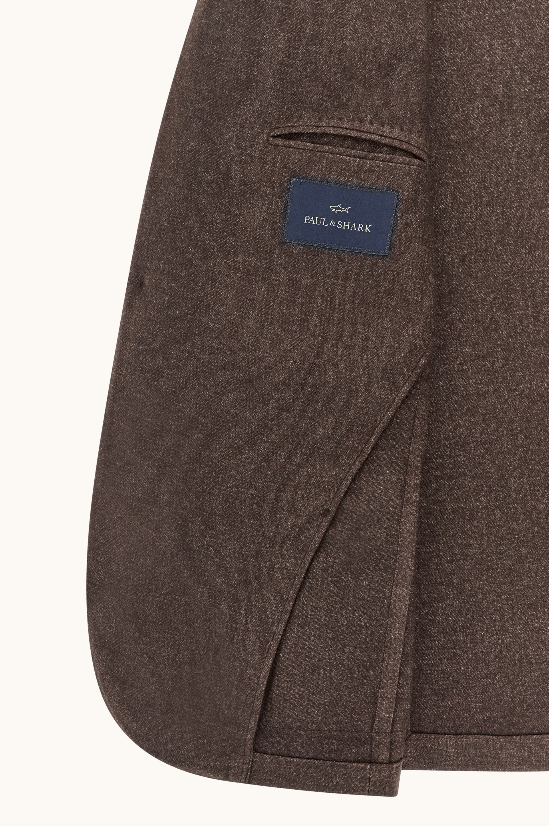 Single-Breasted Wool and Cashmere Blazer image number 1