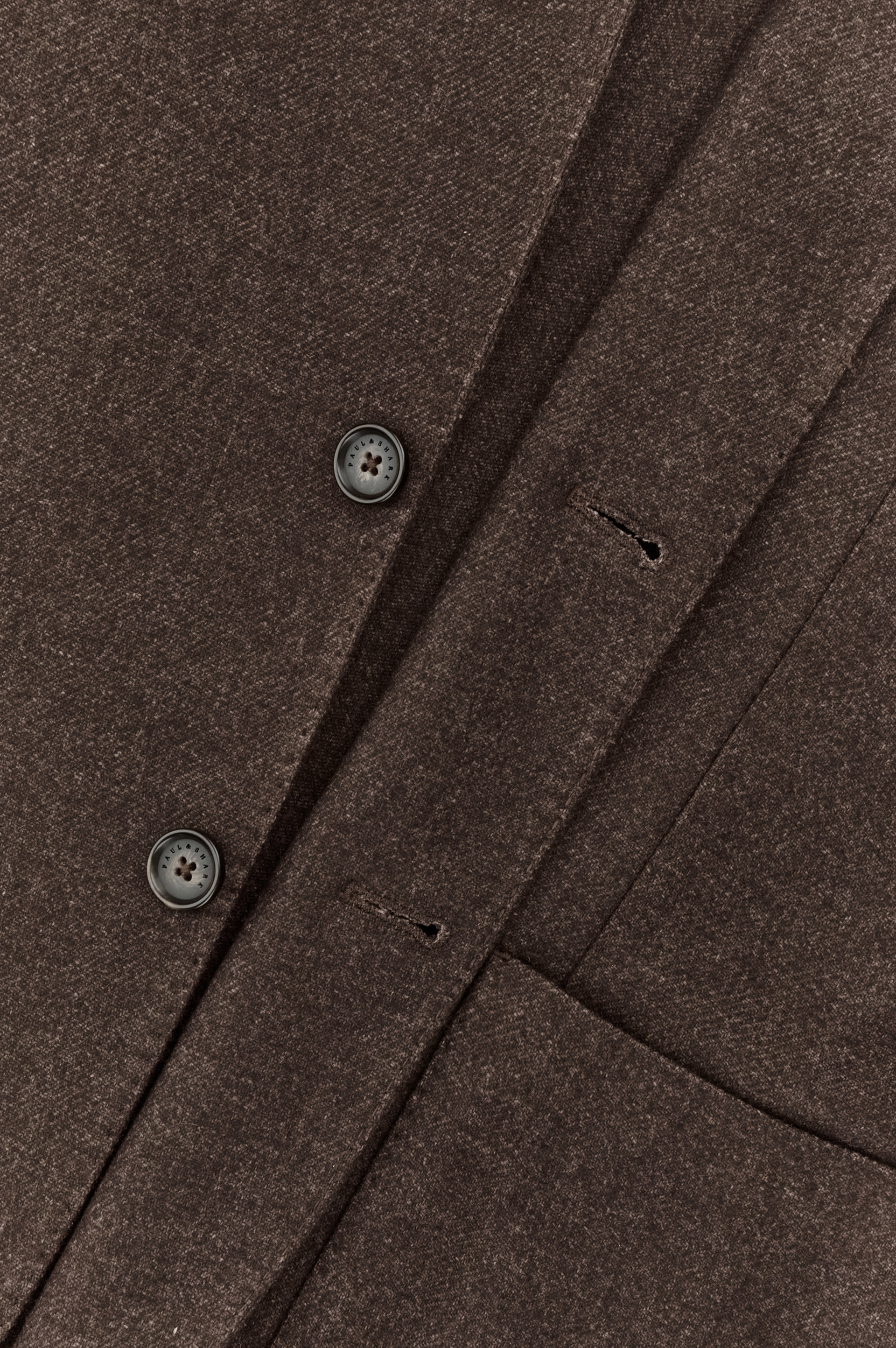 Single-Breasted Wool and Cashmere Blazer image number 2