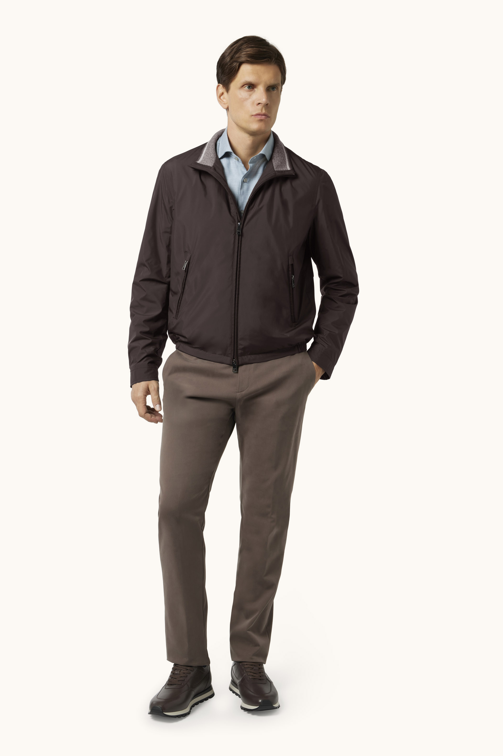 Ultralight microfiber blouson image number 2
