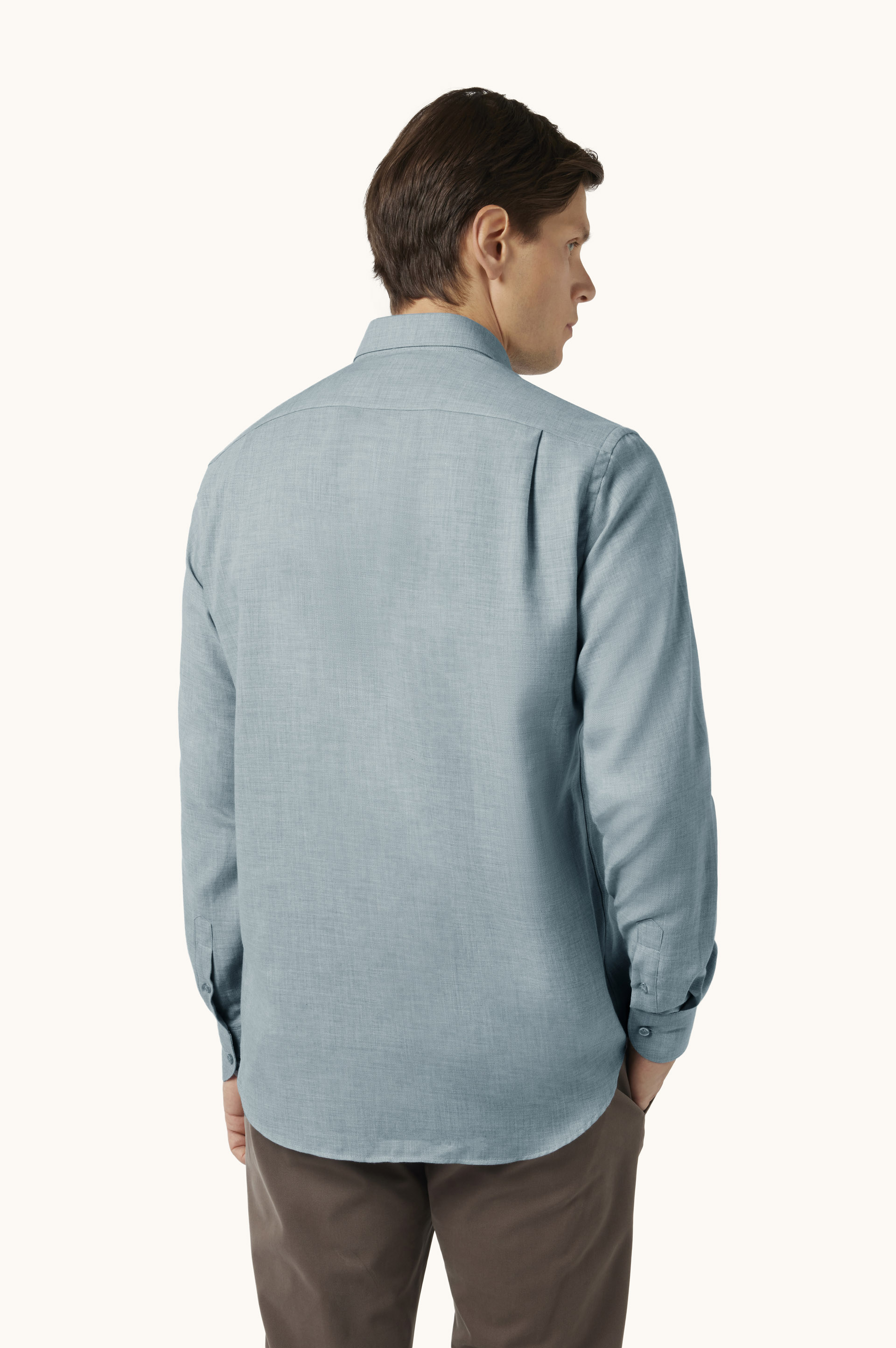 Cotton and cashmere shirt image number 3