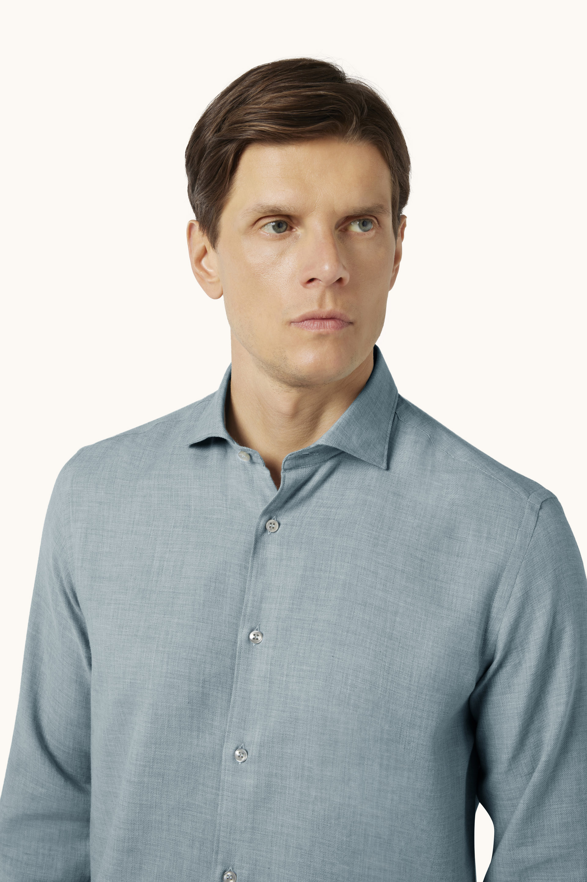 Cotton and cashmere shirt image number 4