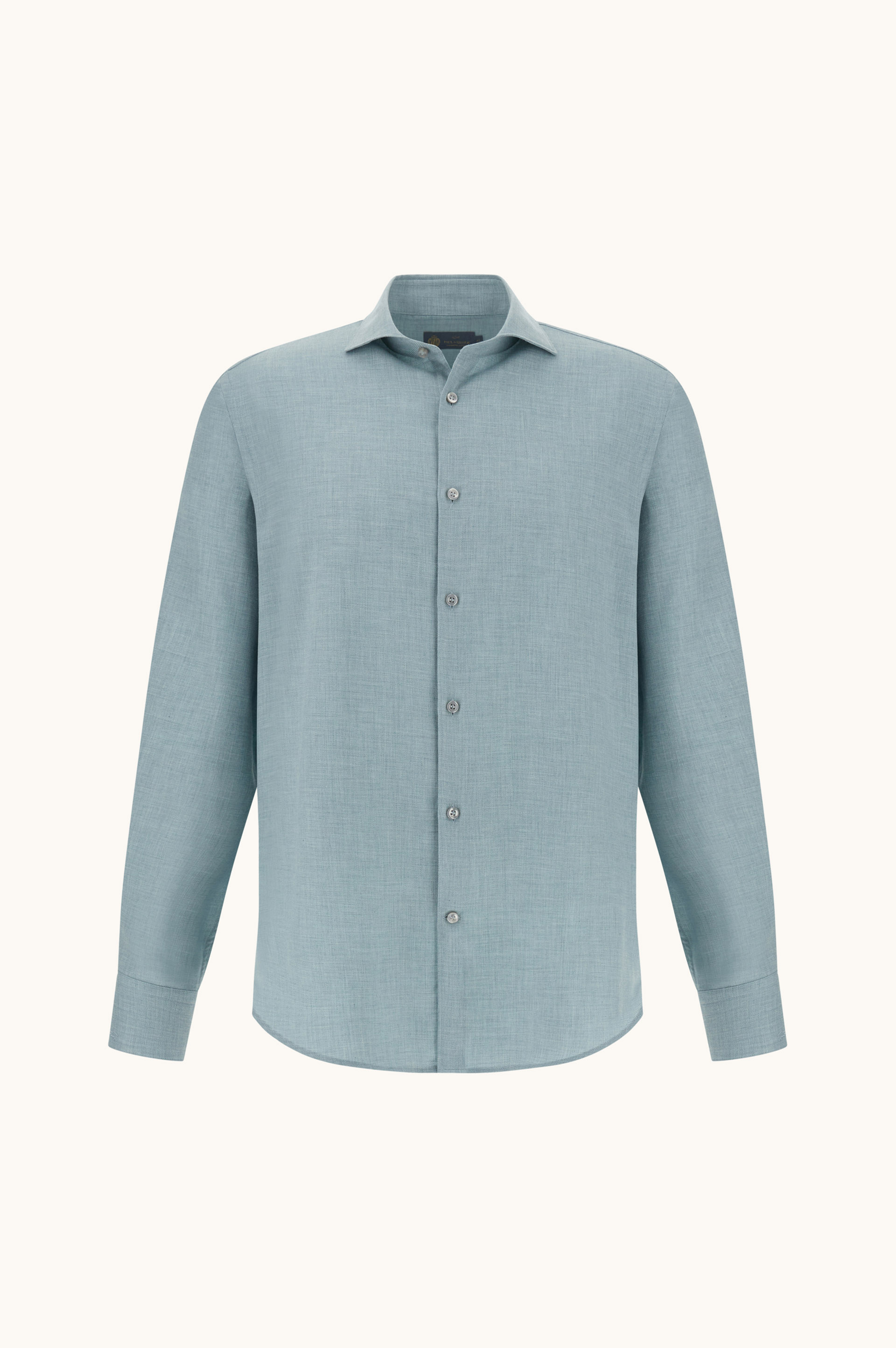 Cotton and cashmere shirt image number 1