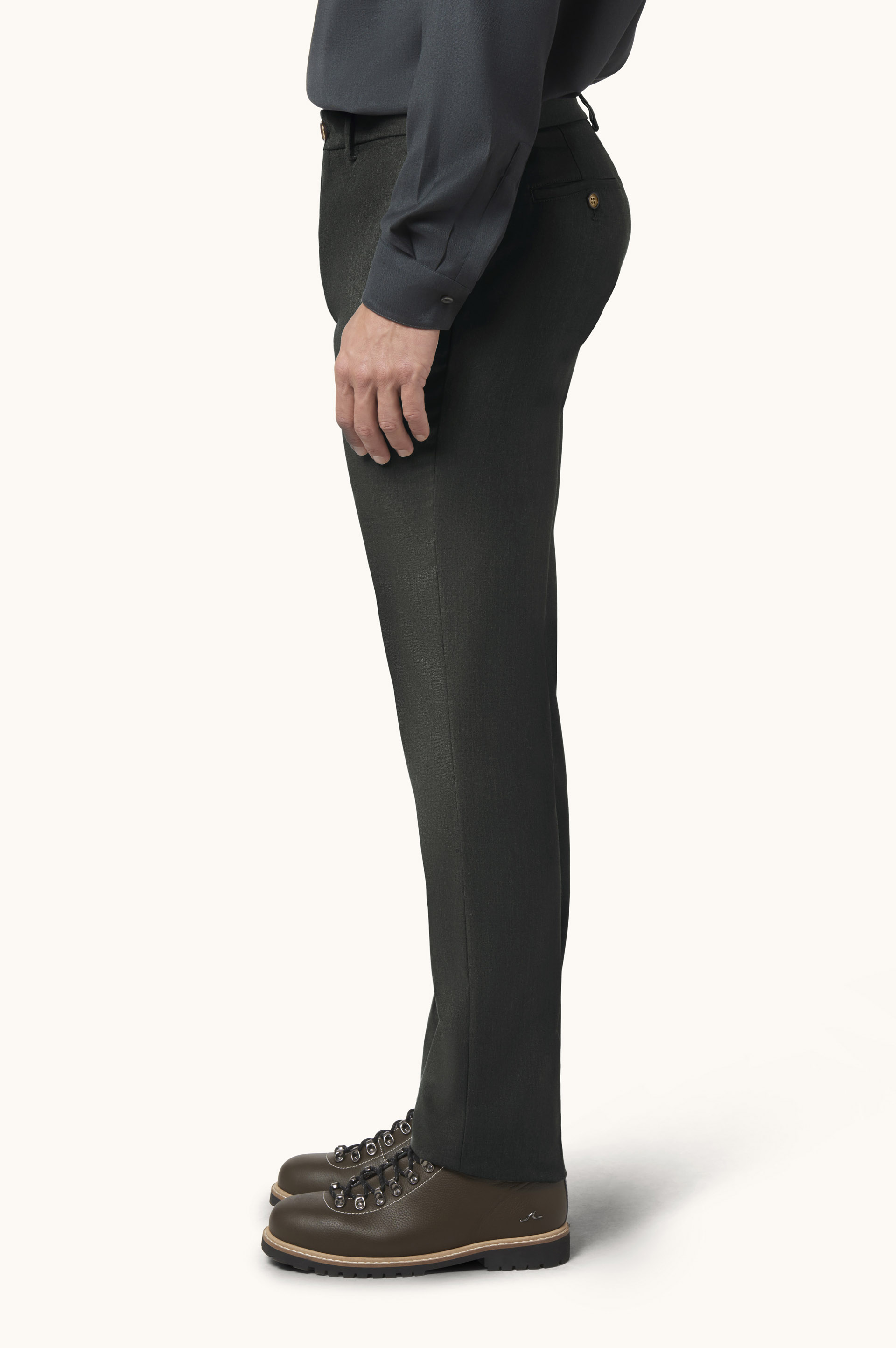 Pantalone Bellagio in lana image number 4