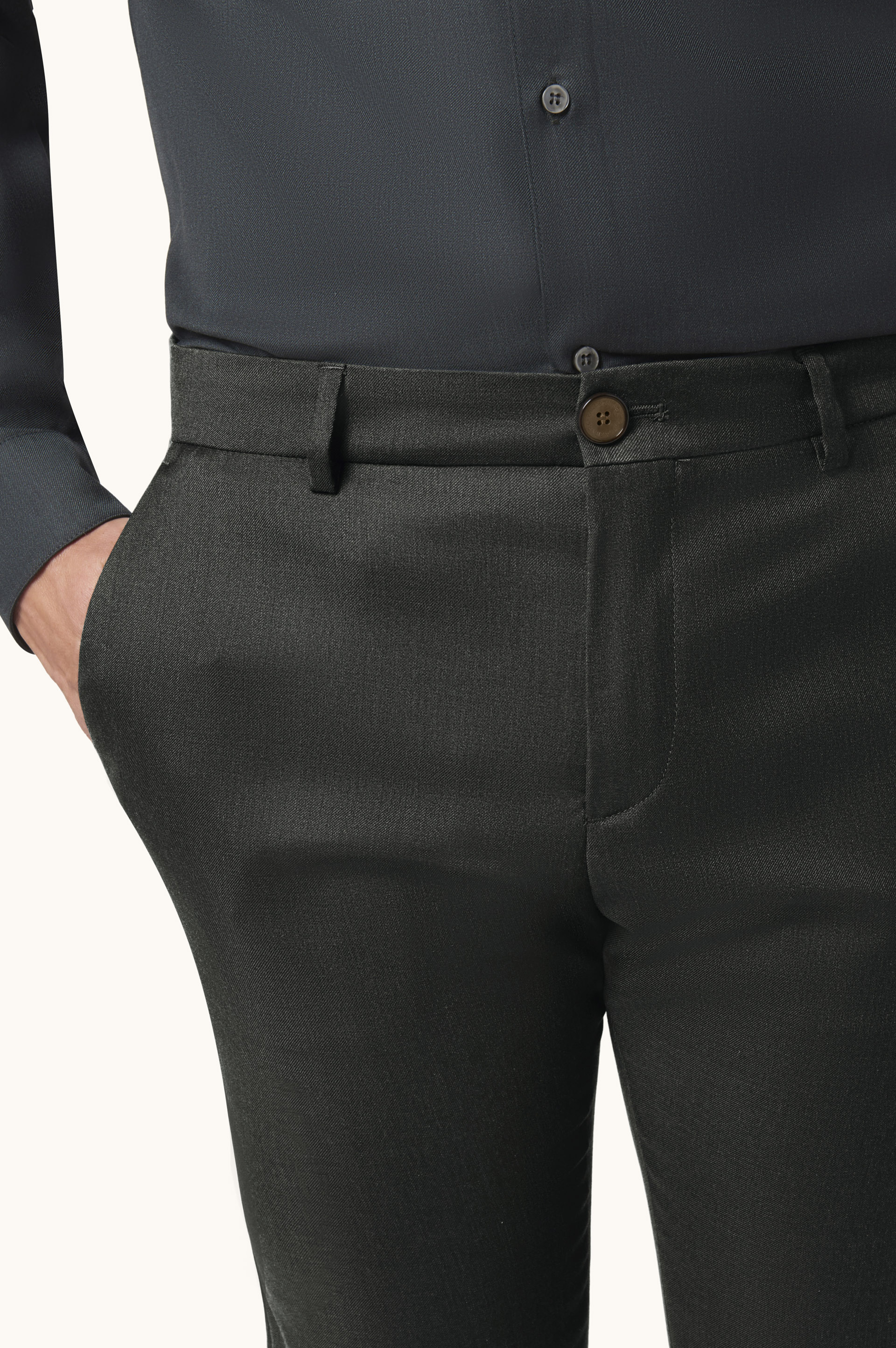 Pantalone Bellagio in lana image number 5