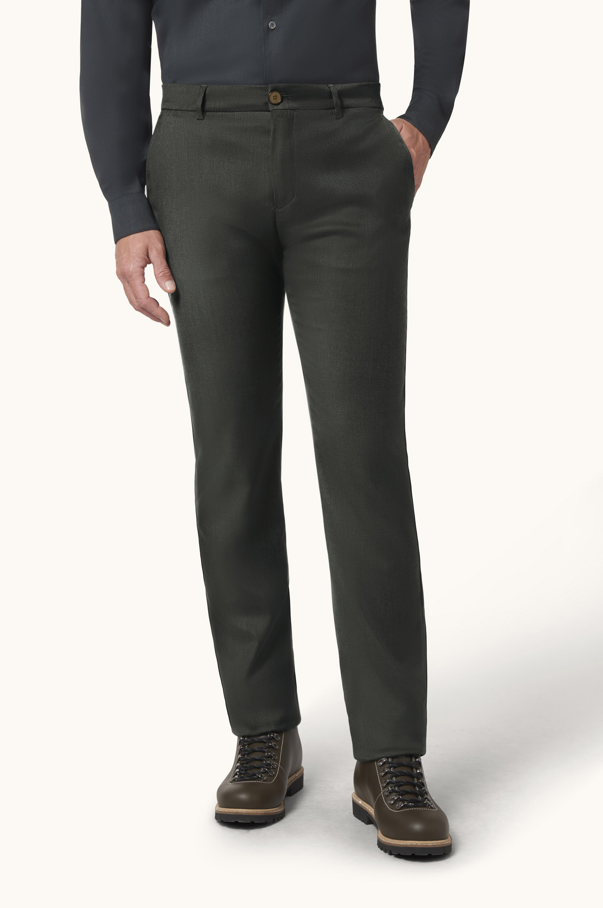 Pantalone Bellagio in lana image number 1