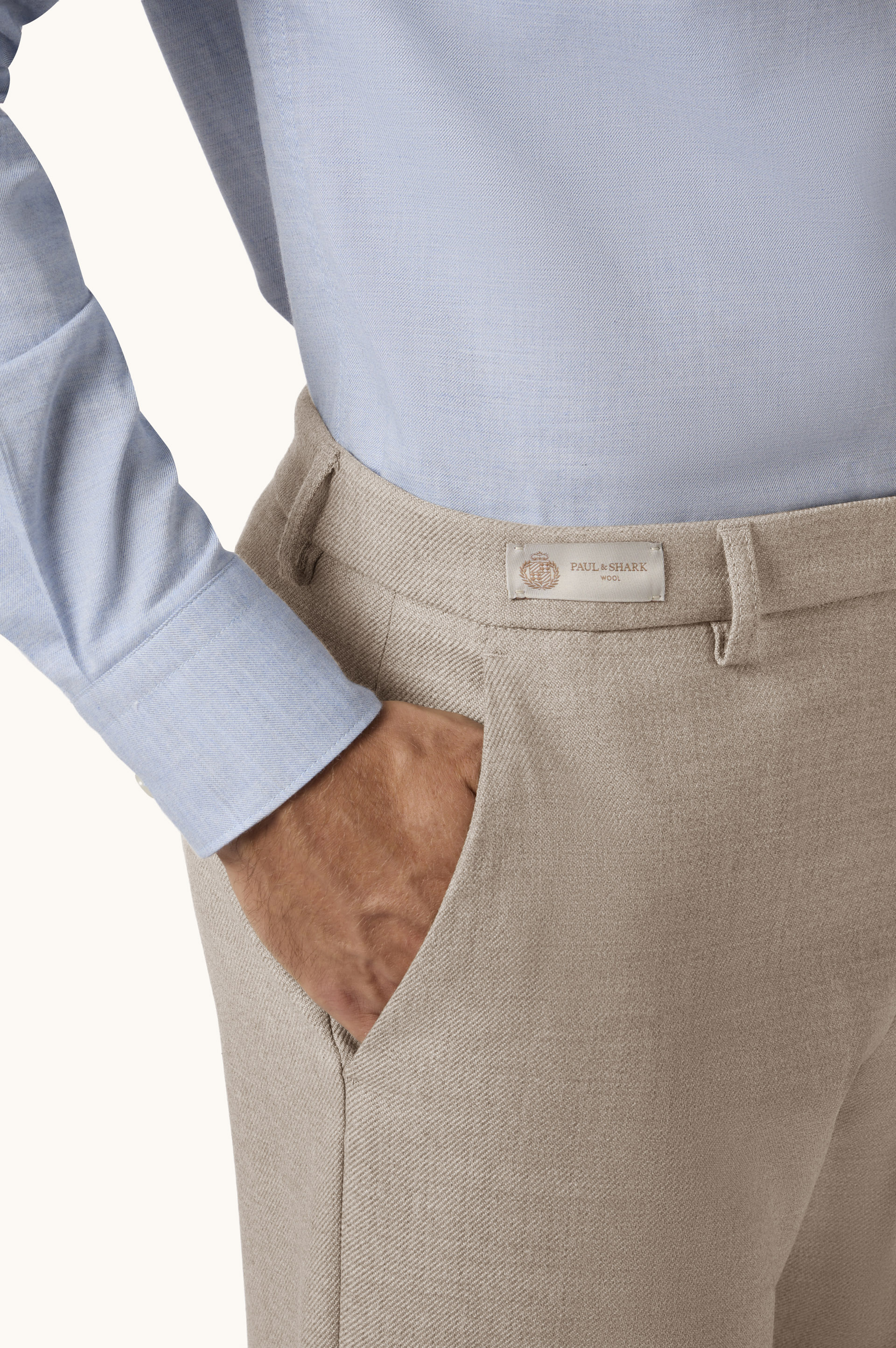 Bellagio Trousers in Wool Twill image number 5