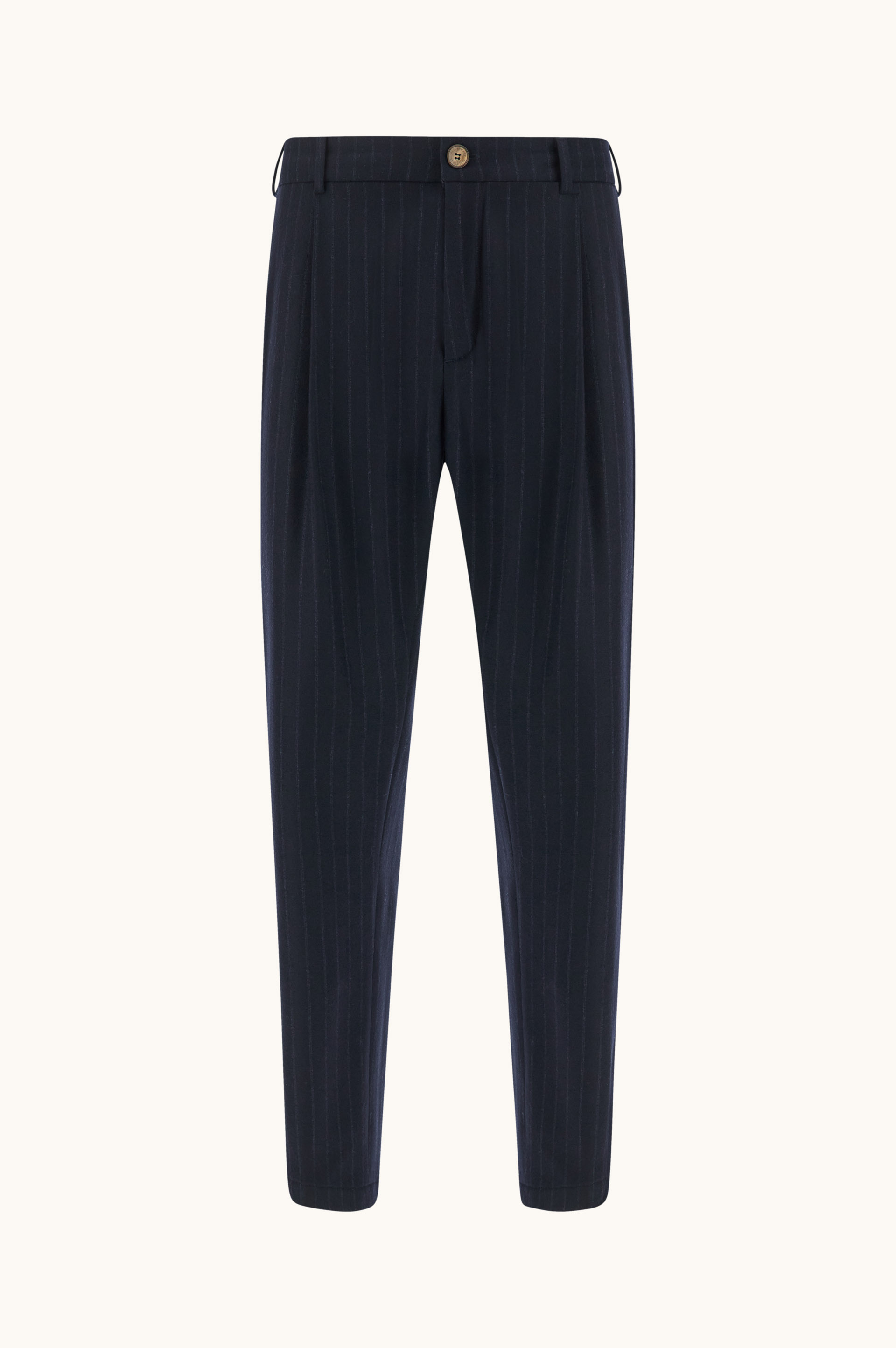 Pinstripe Wool Lucca Trousers image number 0