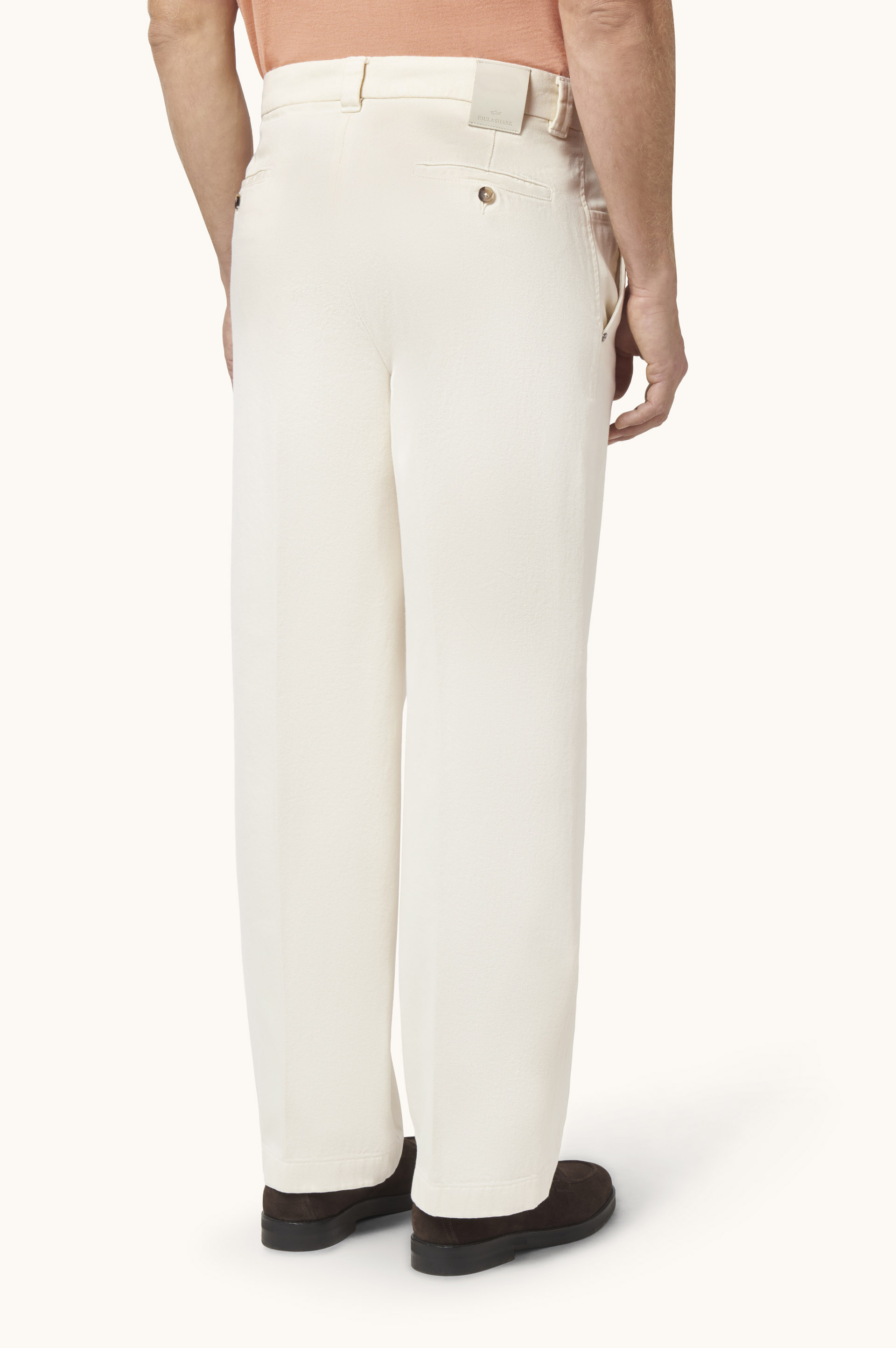 Pantalone Stresa tinto capo in bull di cotone image number 3
