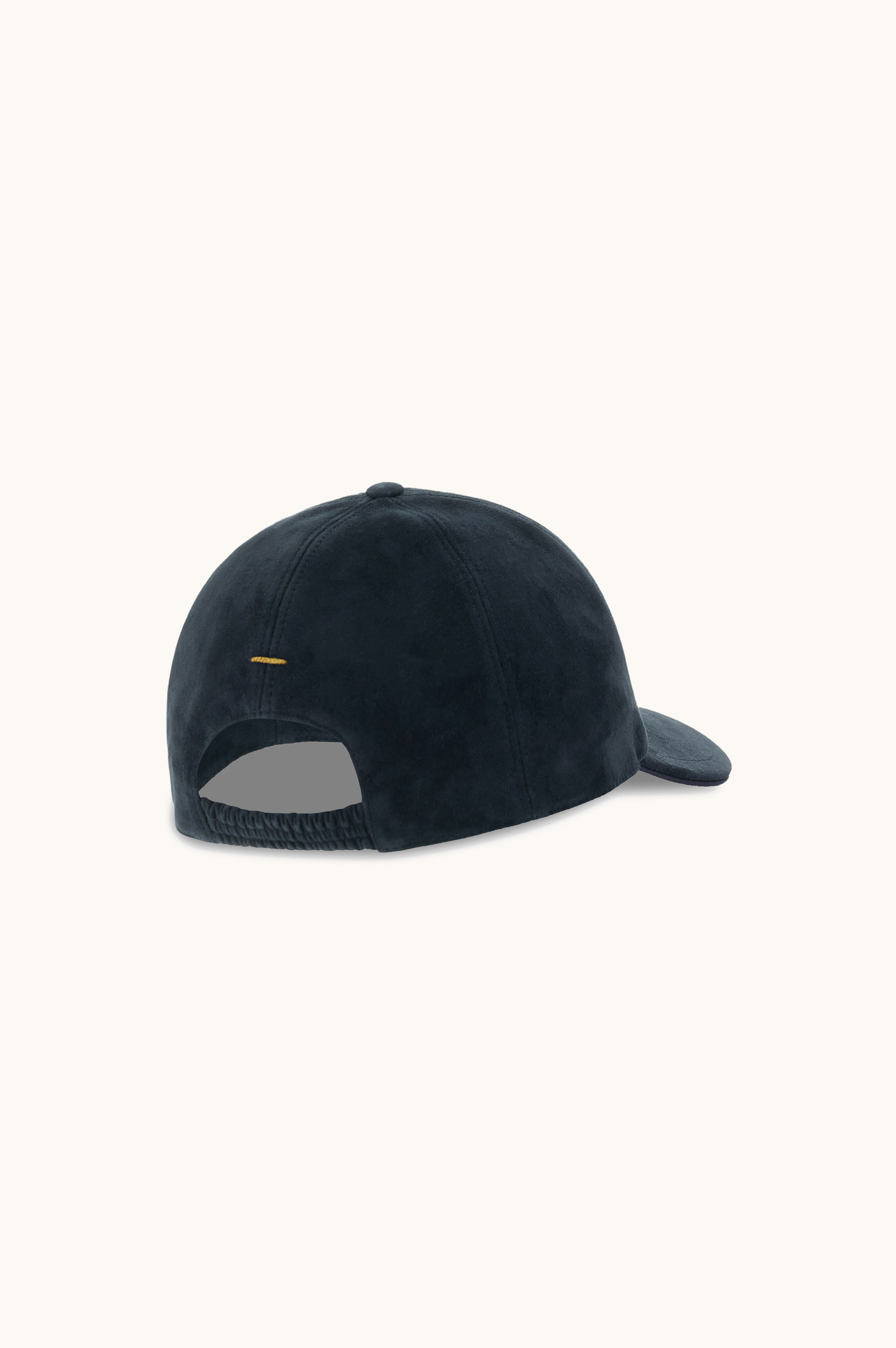 Aqualeather Suede Baseball Cap with Metal Shark Fin image number 2