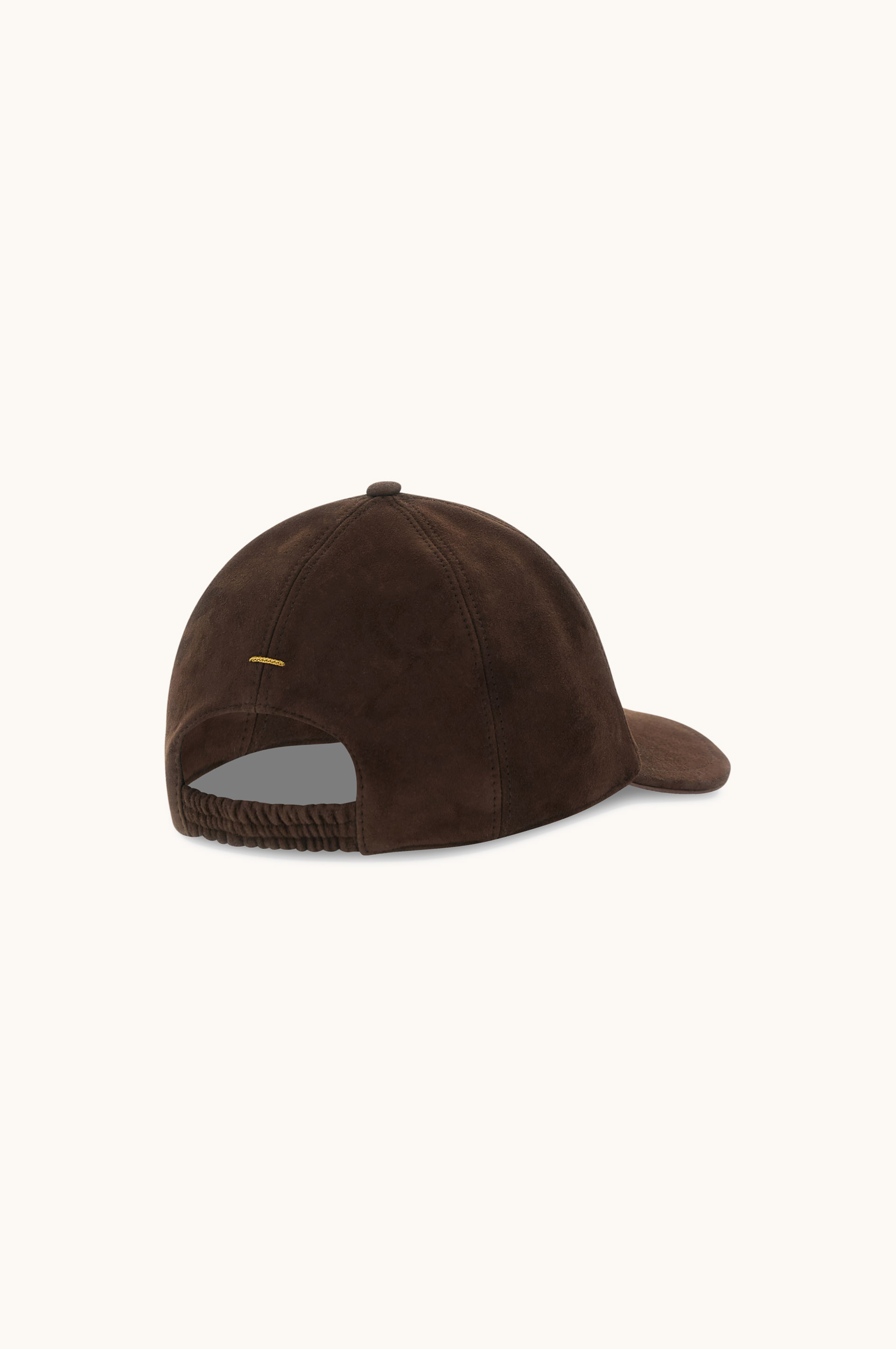 Aqualeather Suede Baseball Cap with Metal Shark Fin image number 2