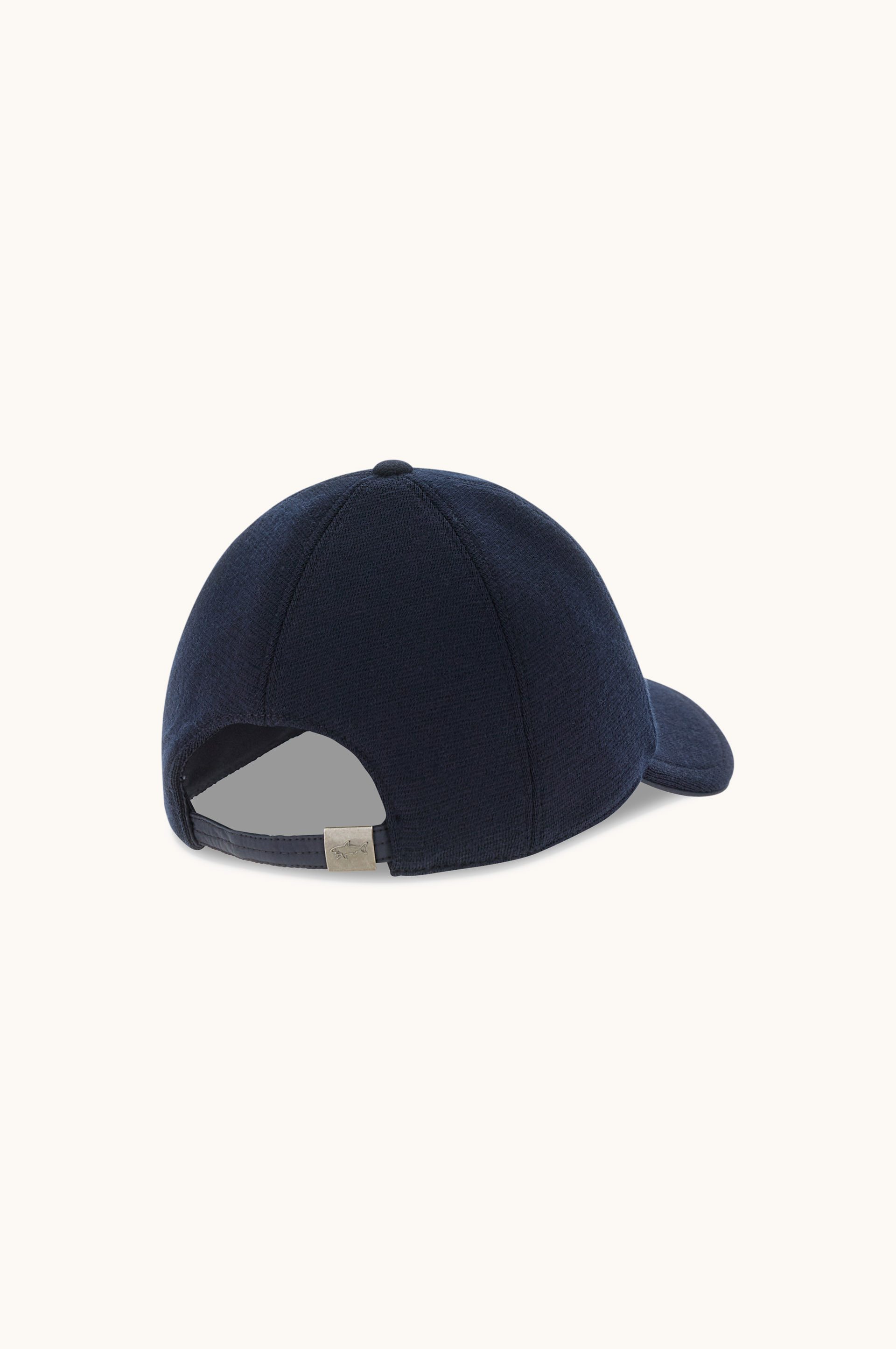 Wool baseball cap with metal Shark Fin image number 2