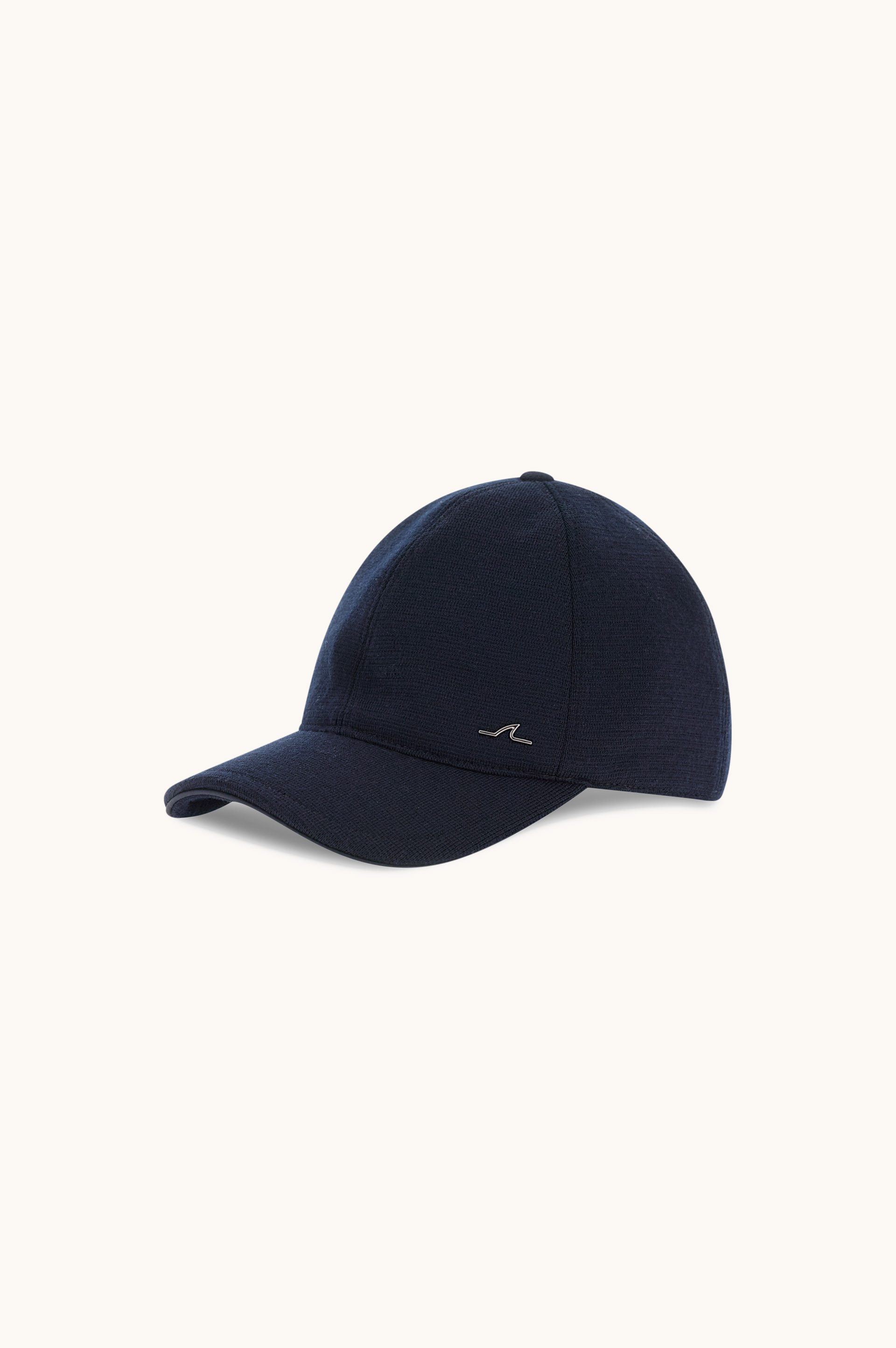 Wool baseball cap with metal Shark Fin image number 0