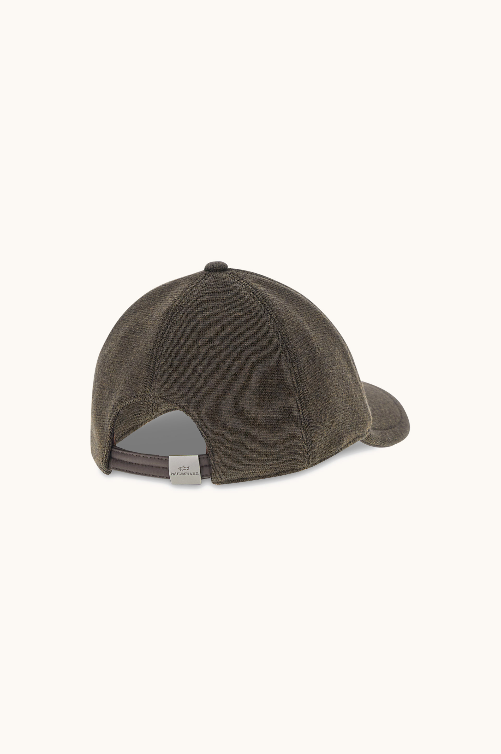 Wool baseball cap with metal Shark Fin image number 2