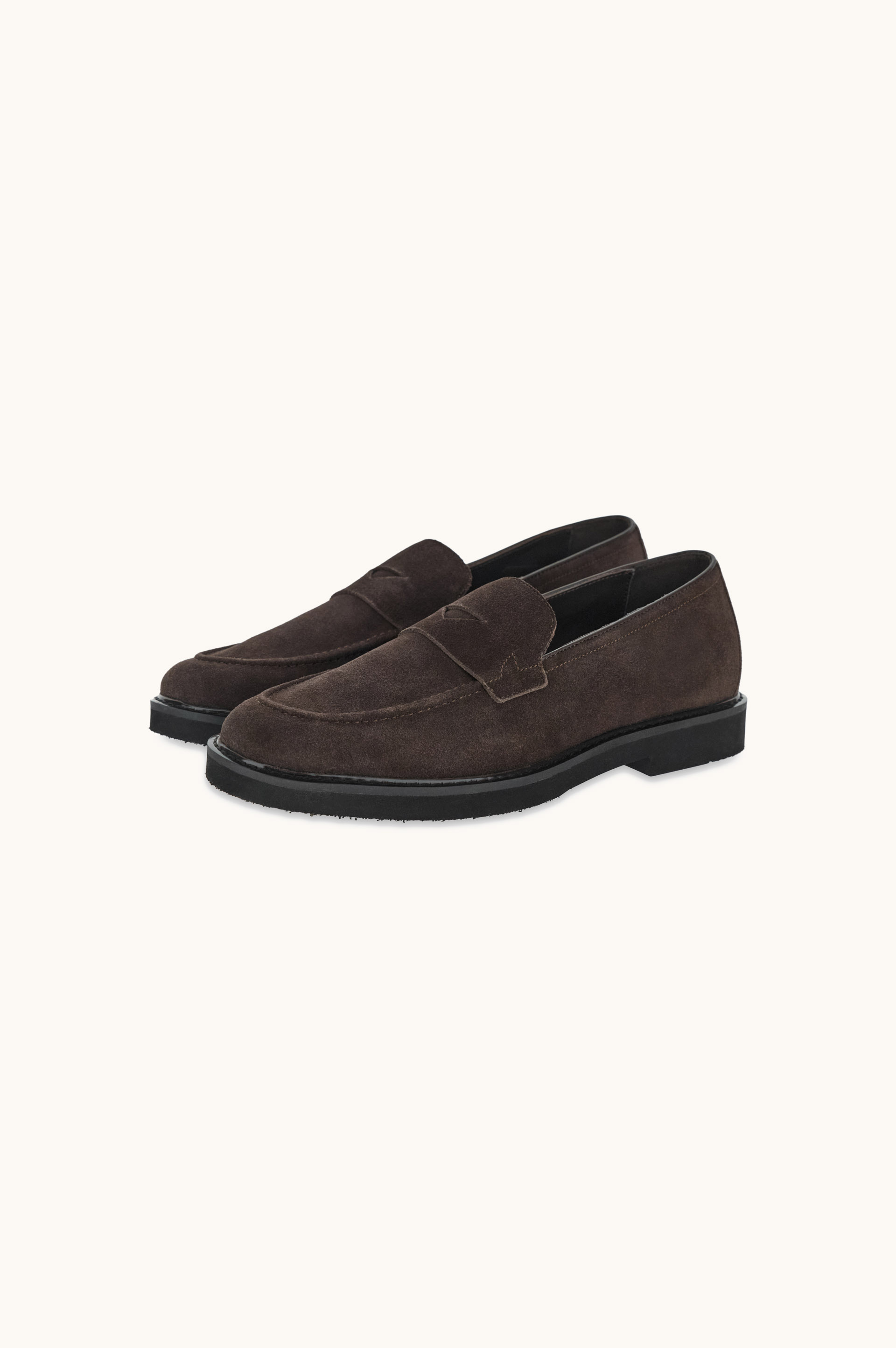 Suede Penny Loafers image number 0