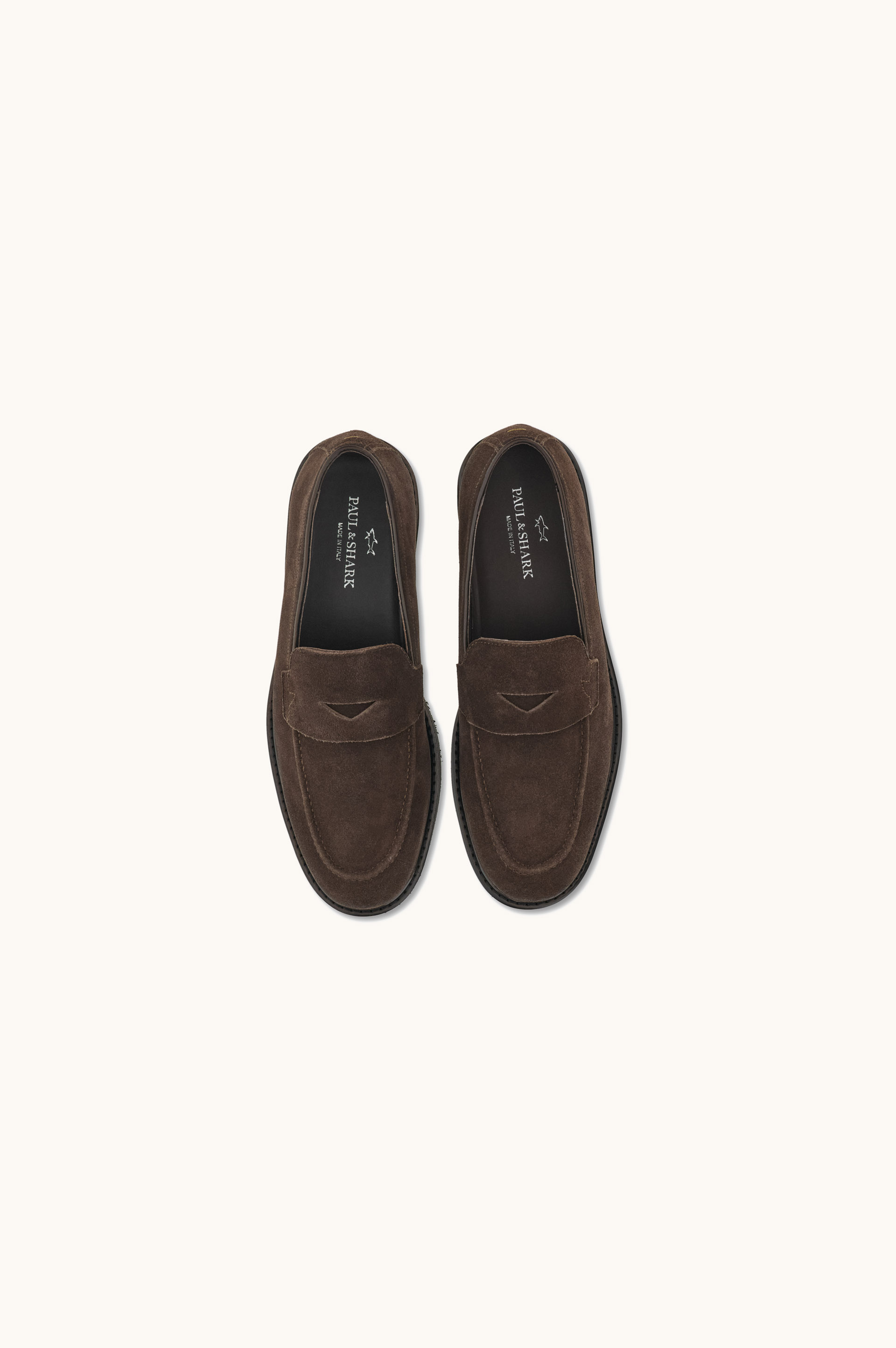 Suede Penny Loafers image number 1