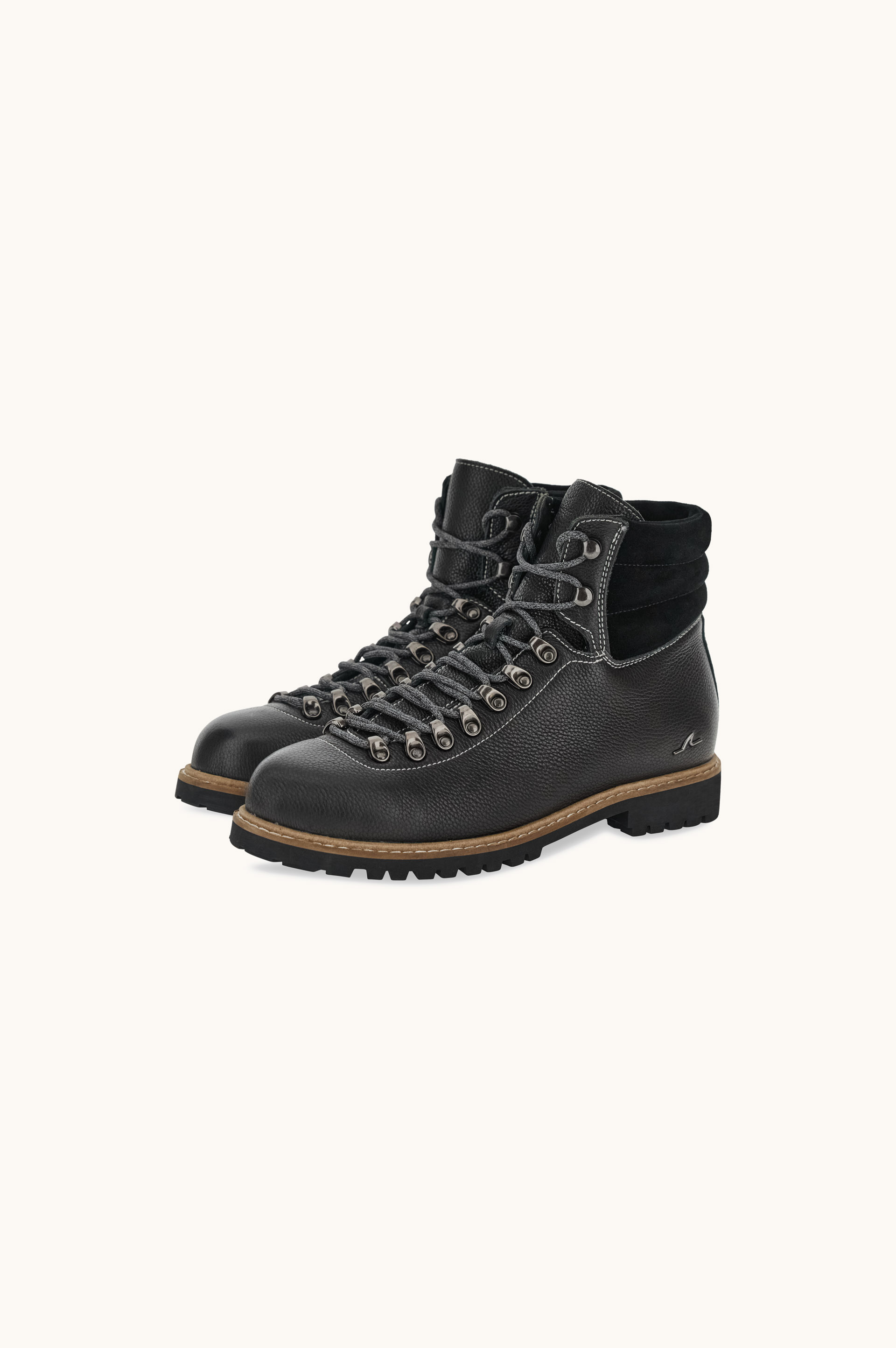 Leather lace-up boots image number 0