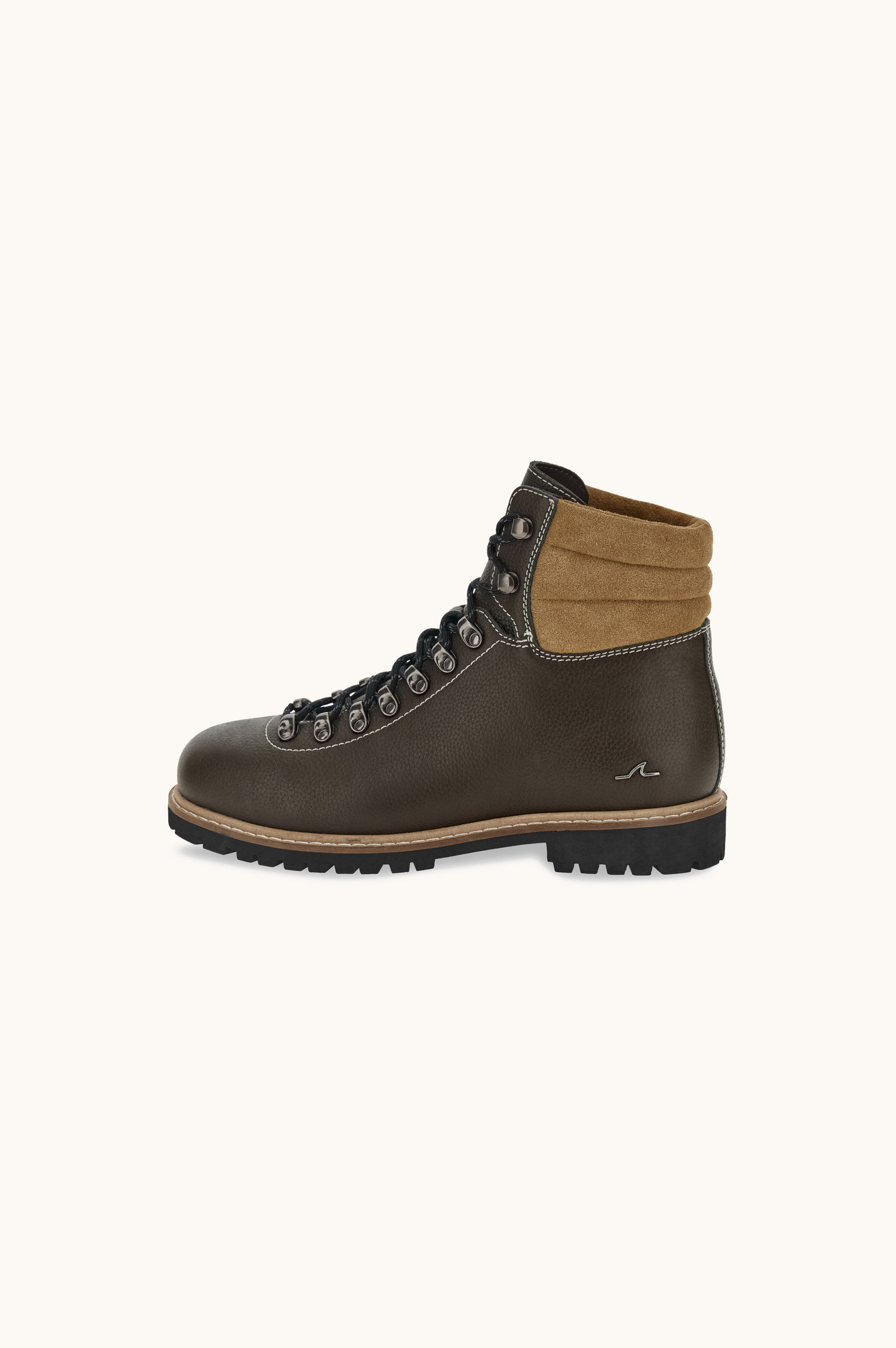 Leather lace-up boots image number 3