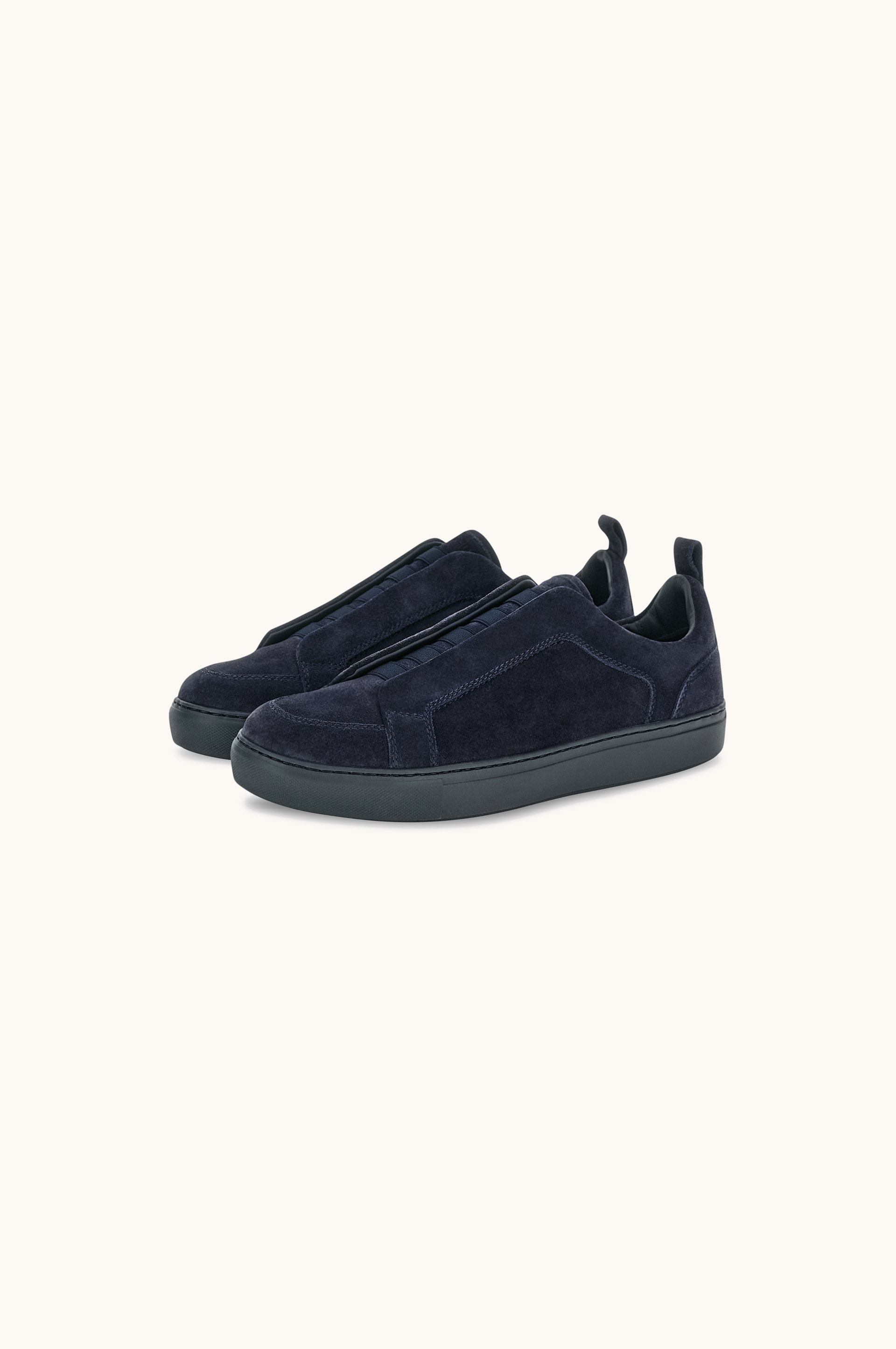 Suede slip-on sneakers image number 0