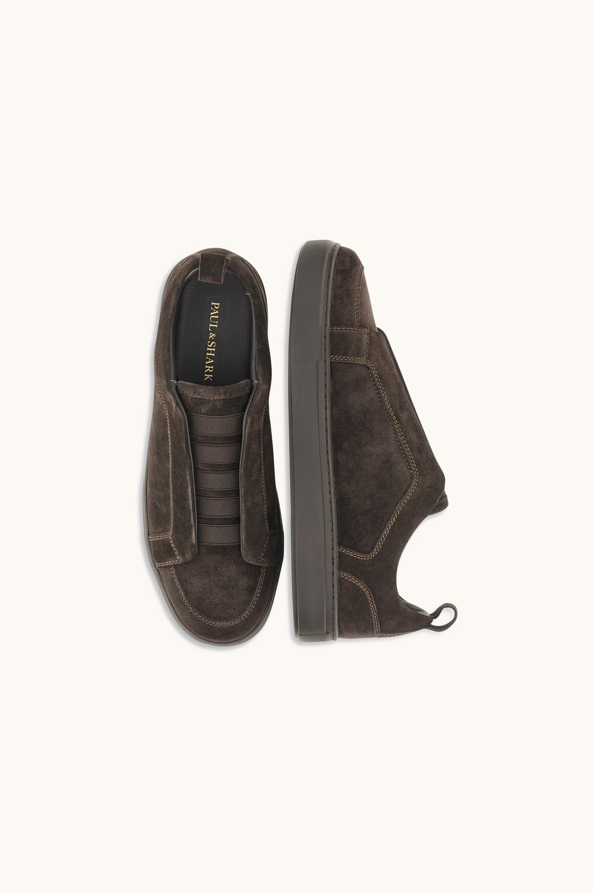 Zapatillas slip-on de ante image number 1