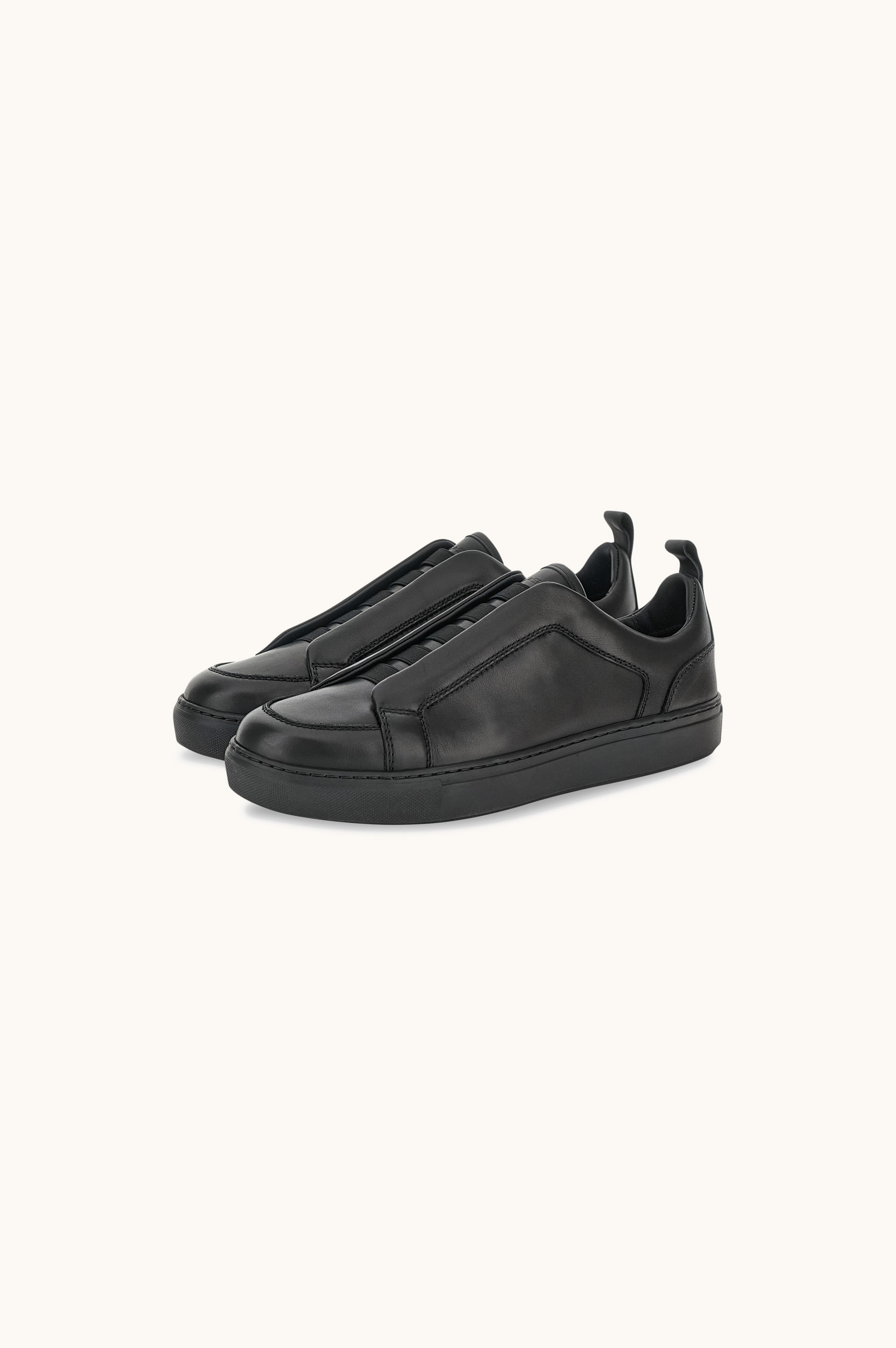Slip-On-Sneaker aus Leder image number 0