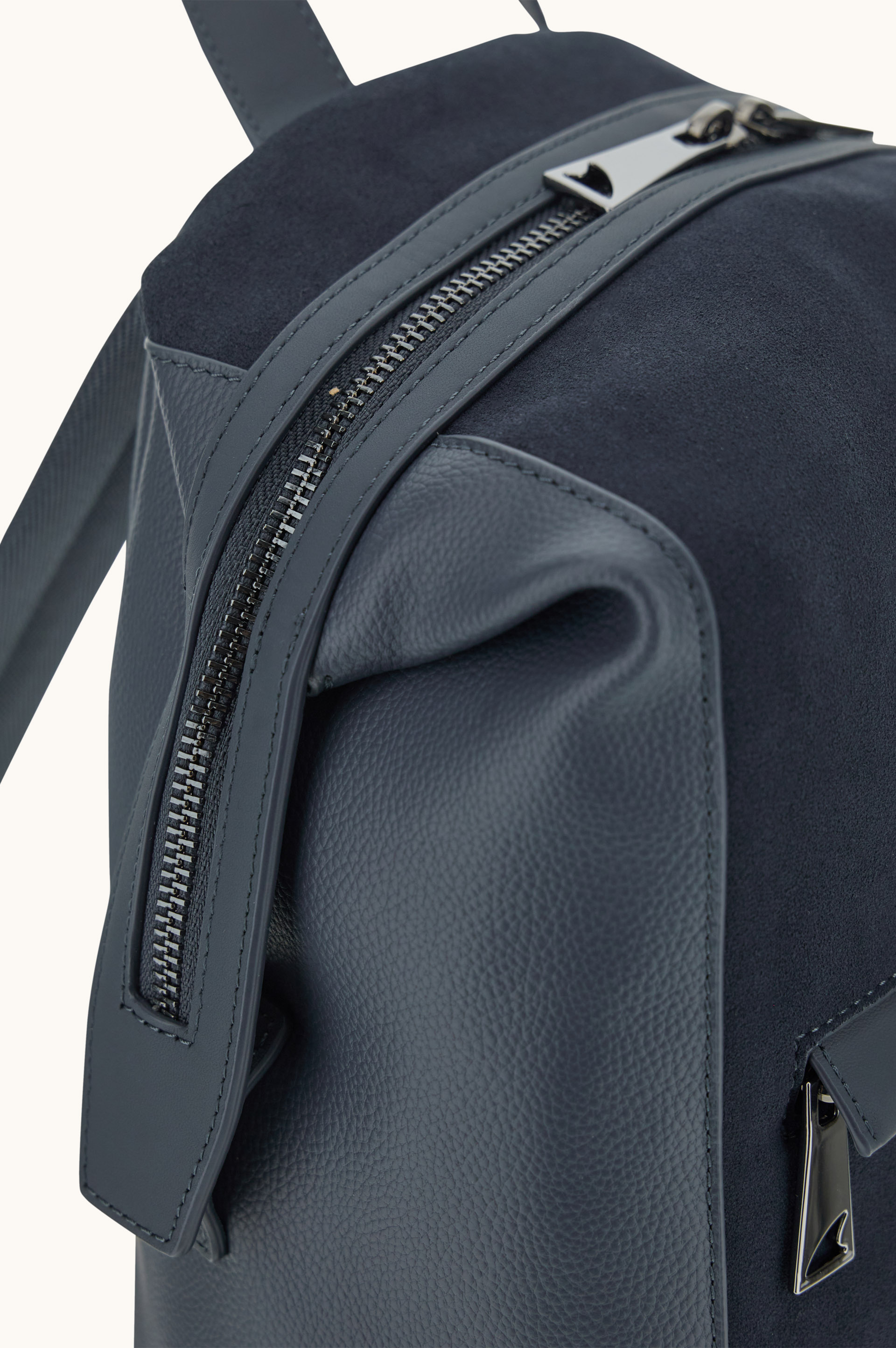 Firenze Backpack in Leather and Suede image number 3