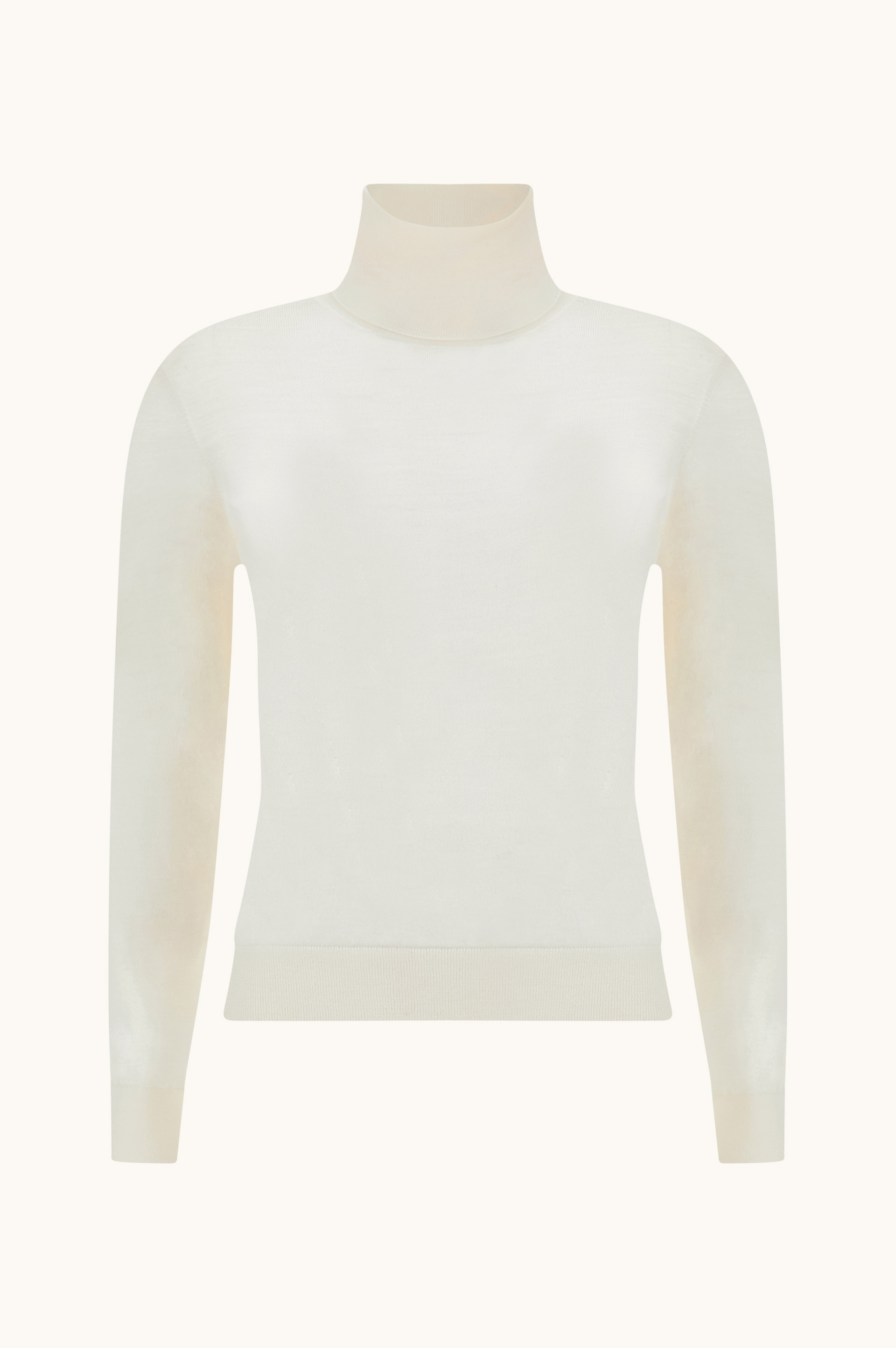 Merino wool turtleneck sweater image number 1