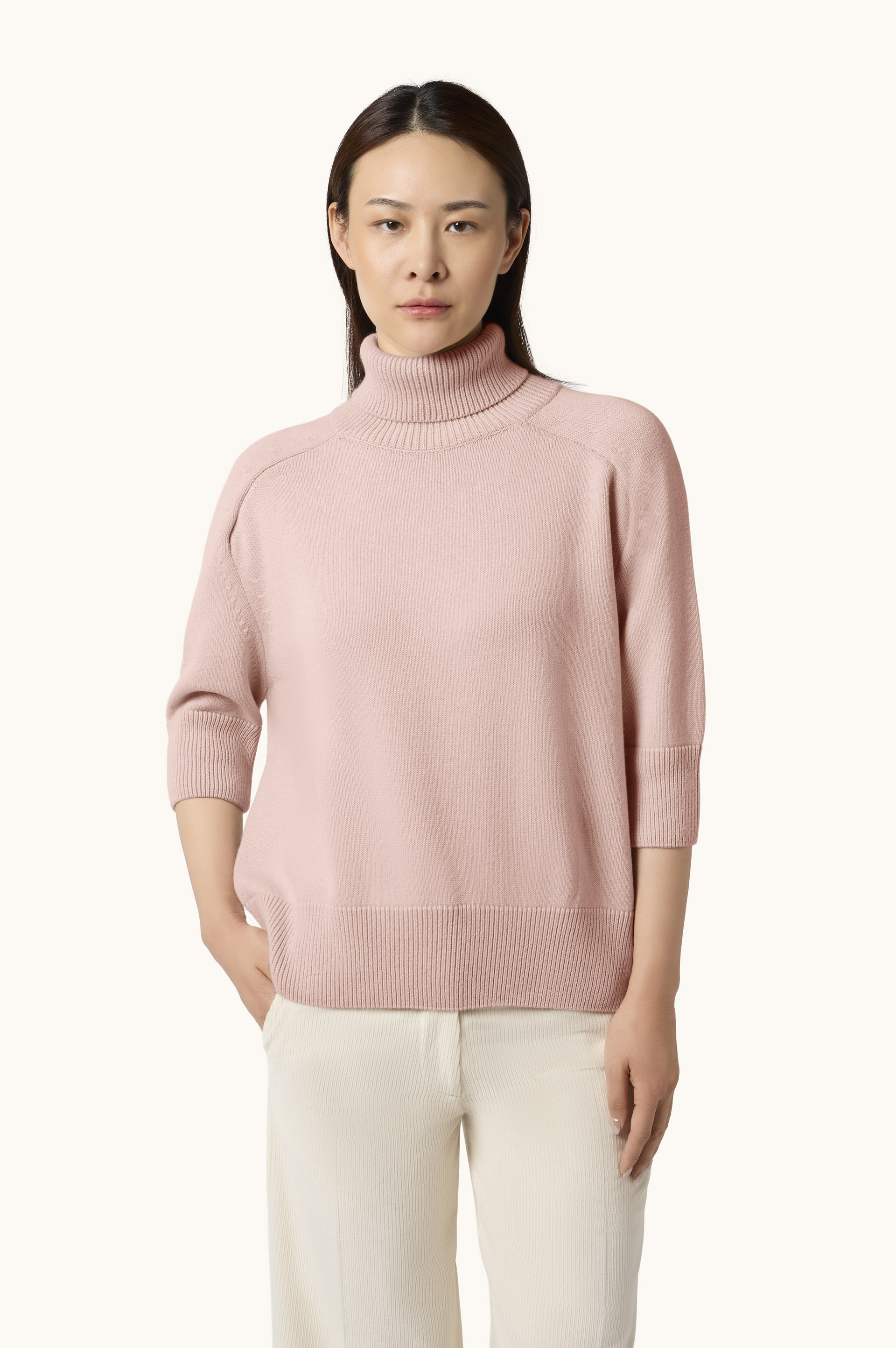 Wool and Cashmere Turtleneck Sweater image number 0
