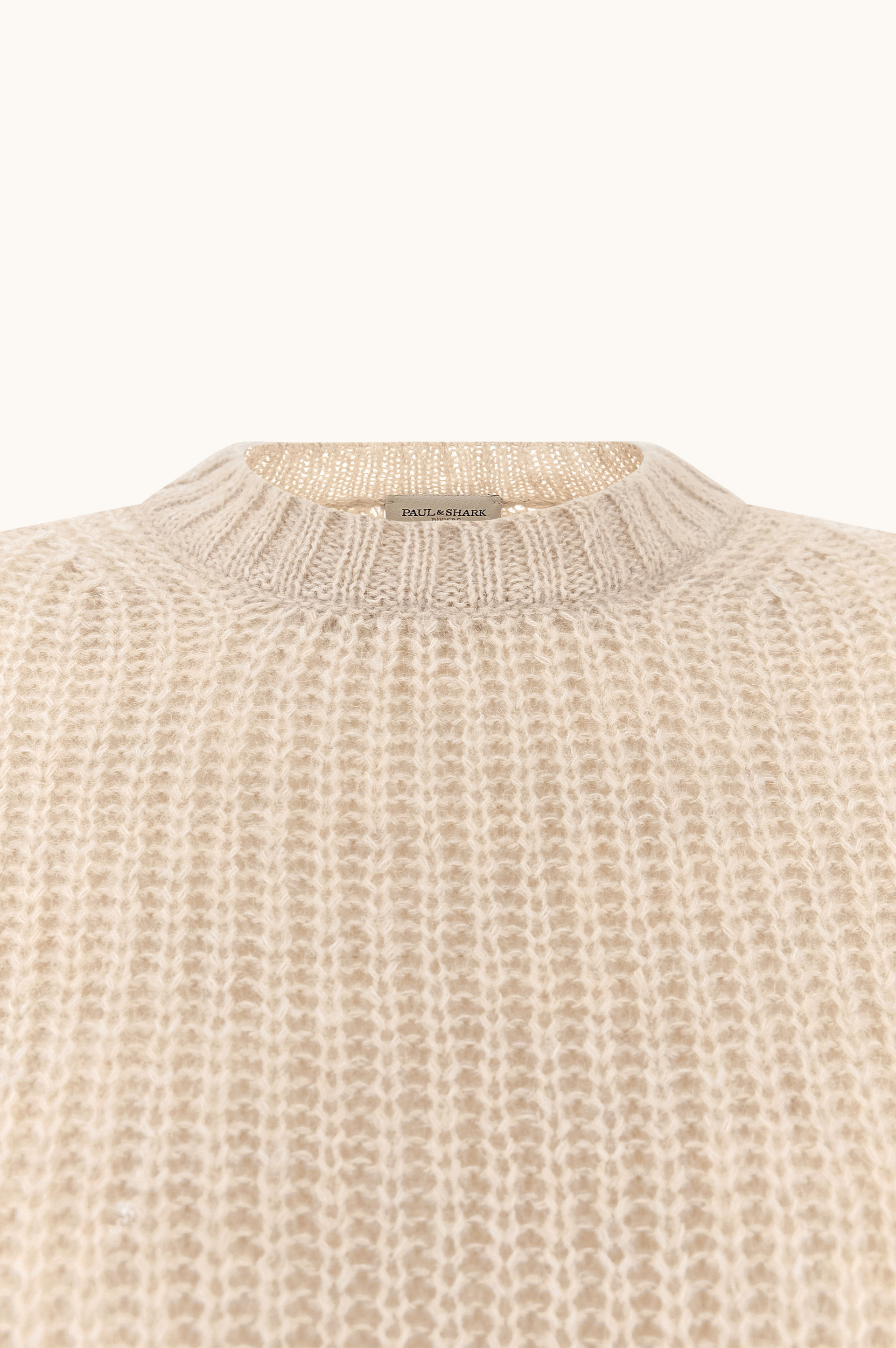 Alpaca Blend Crewneck Sweater image number 6