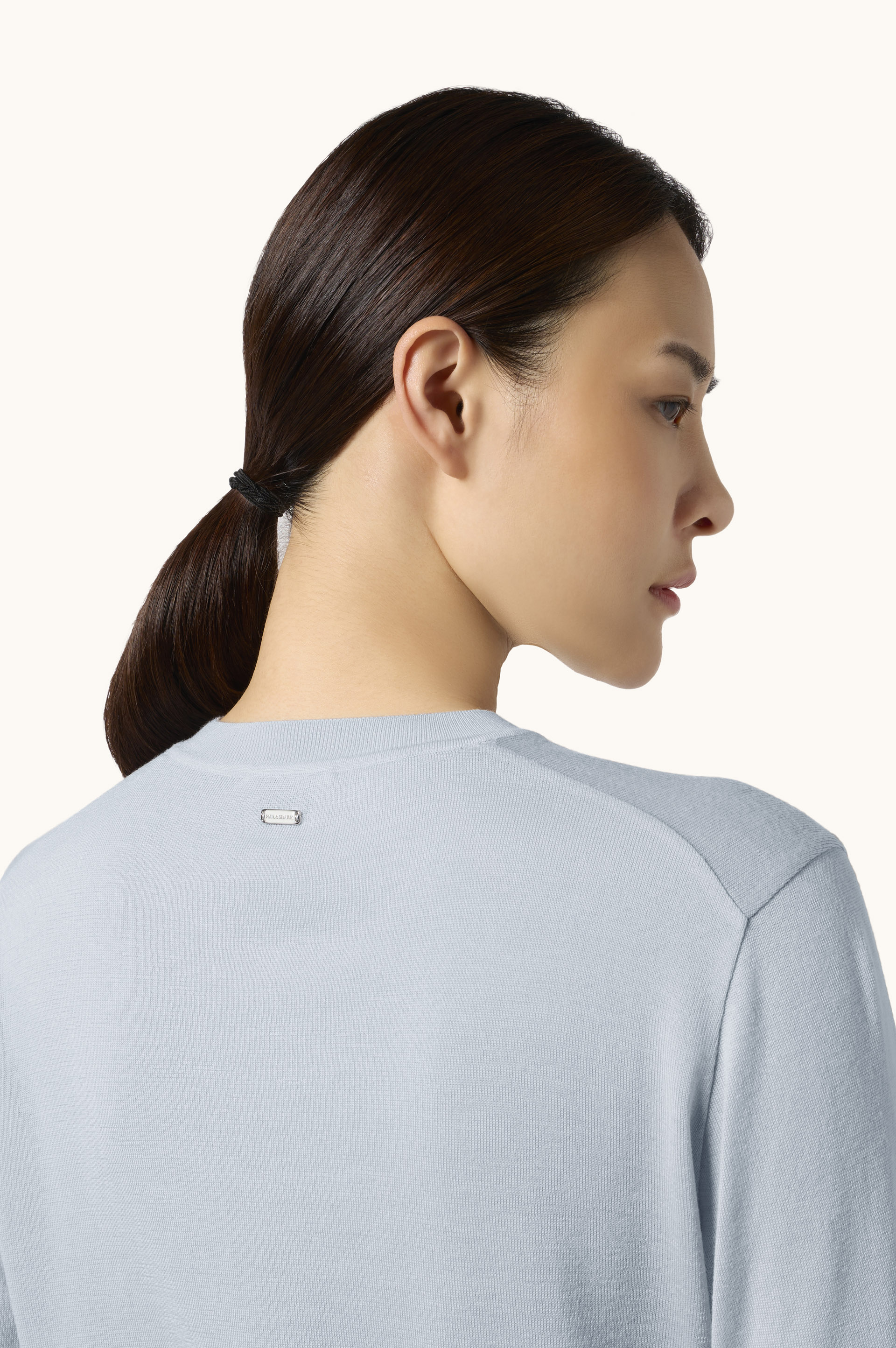 Wool and Silk Crewneck Sweater image number 5