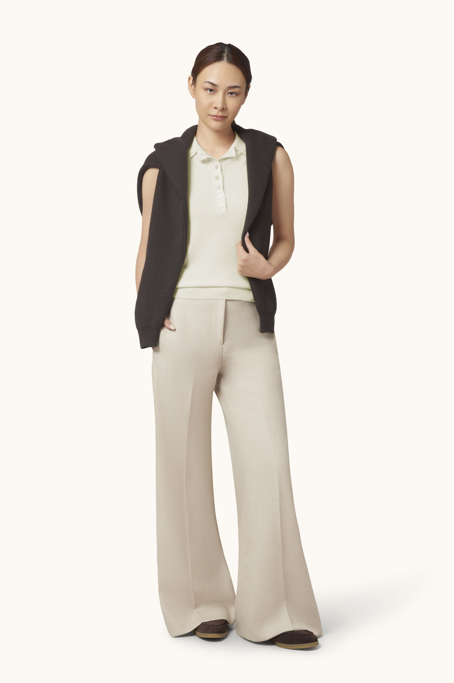 Wool and Cashmere Polo Shirt image number 2