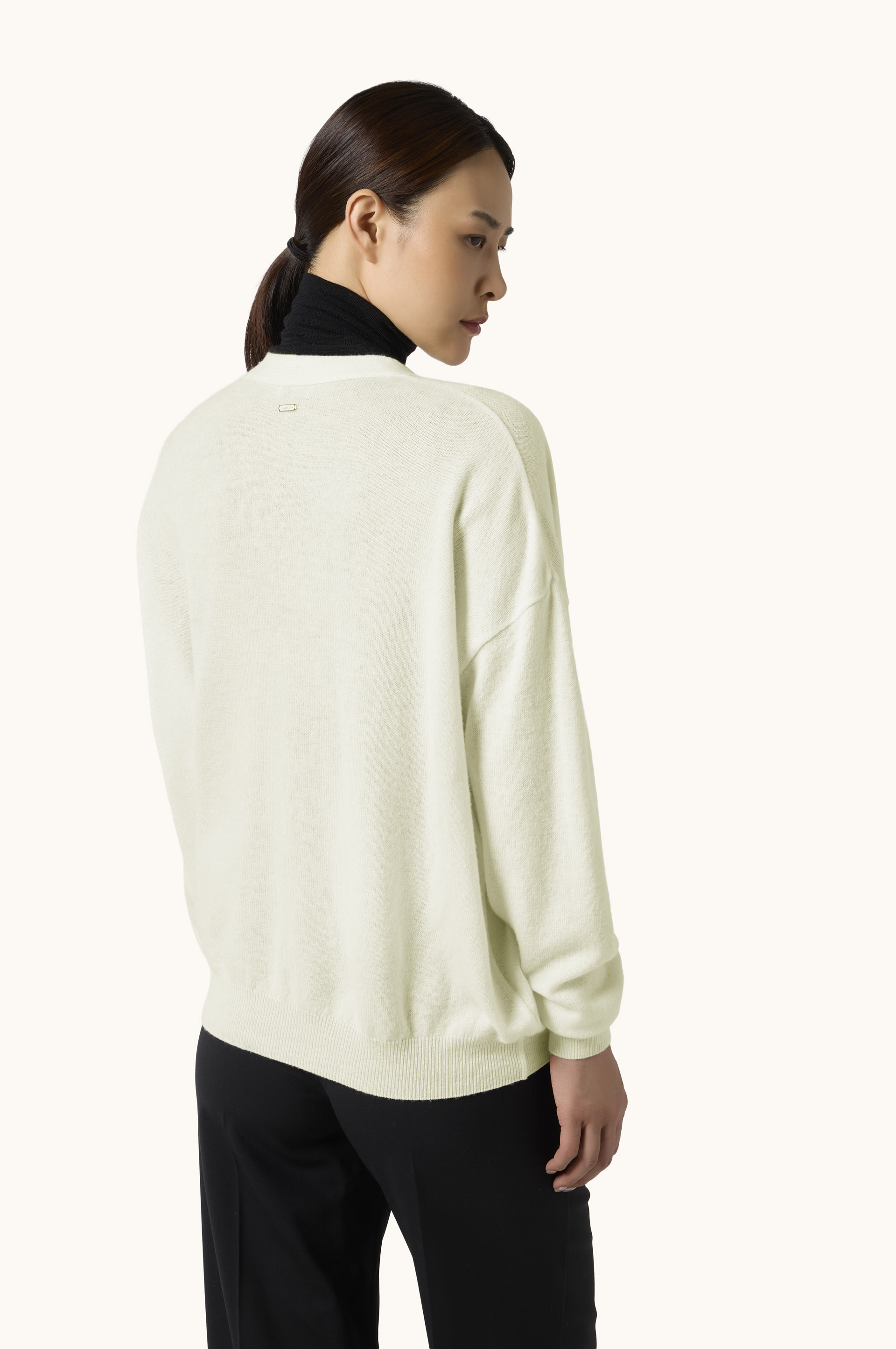 Wool and Cashmere Cardigan image number 3