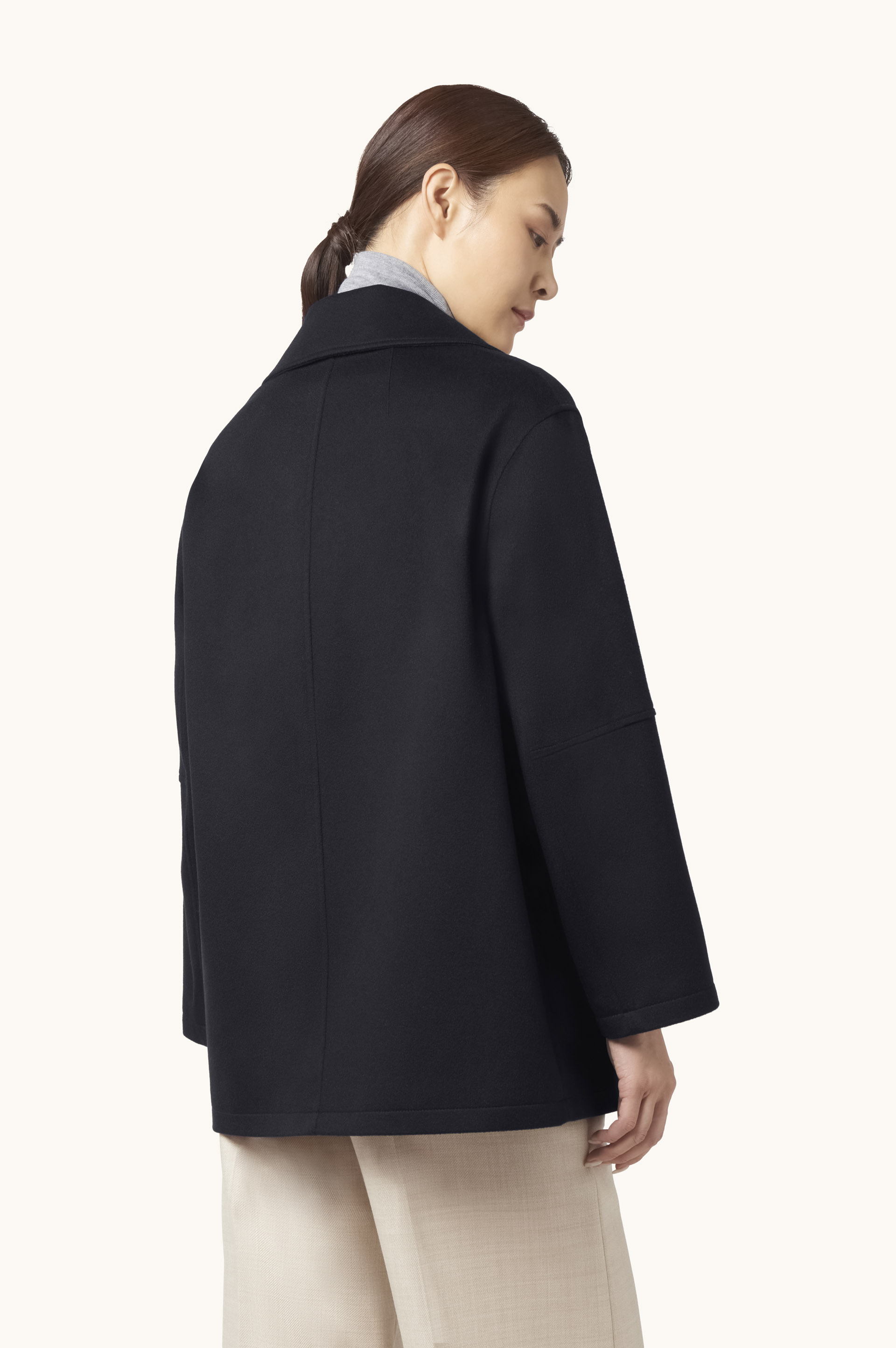 Peacoat de cachemira image number 3