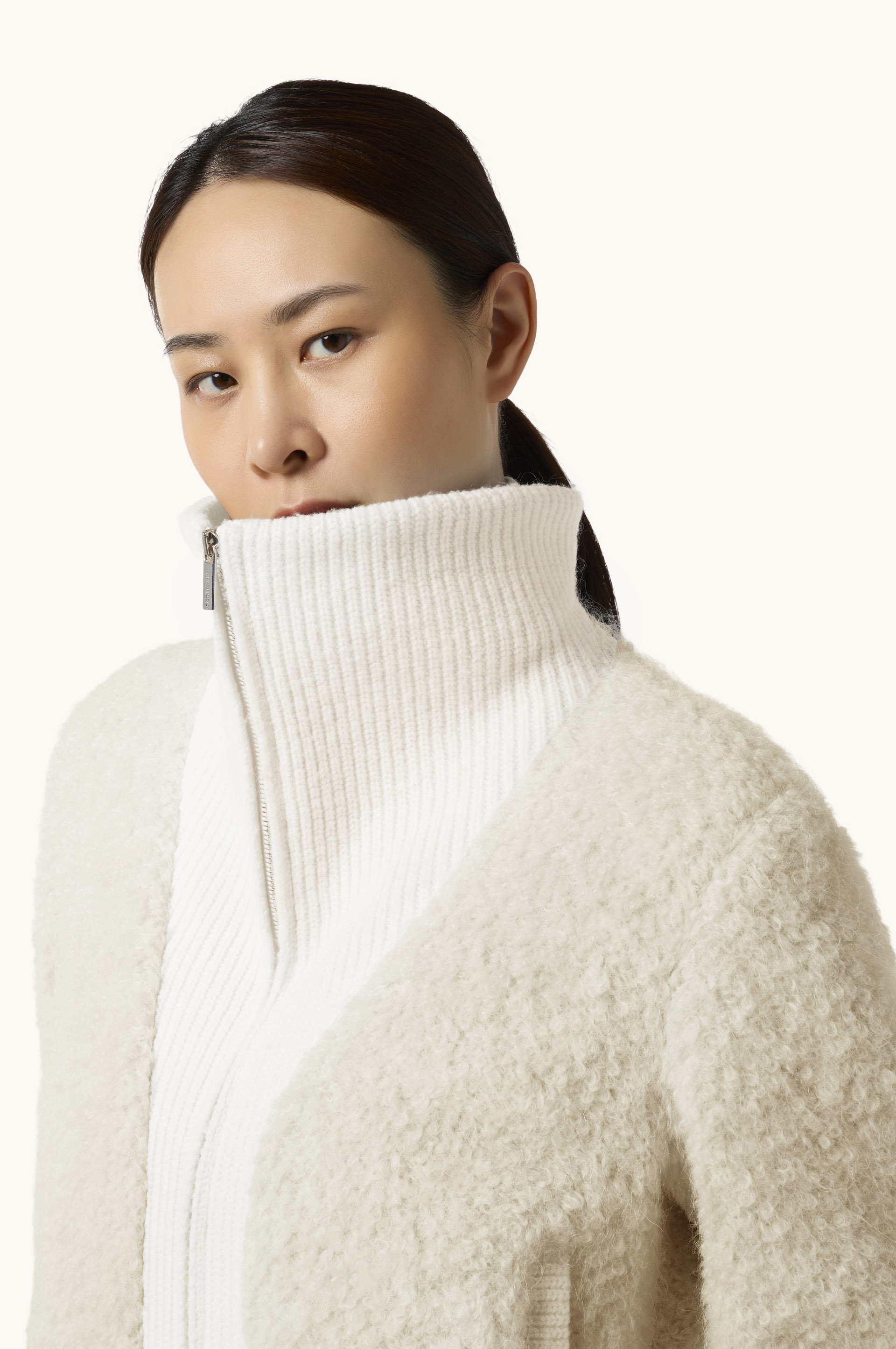 Alpaca, Wool and Mohair Bomber Jacket image number 4