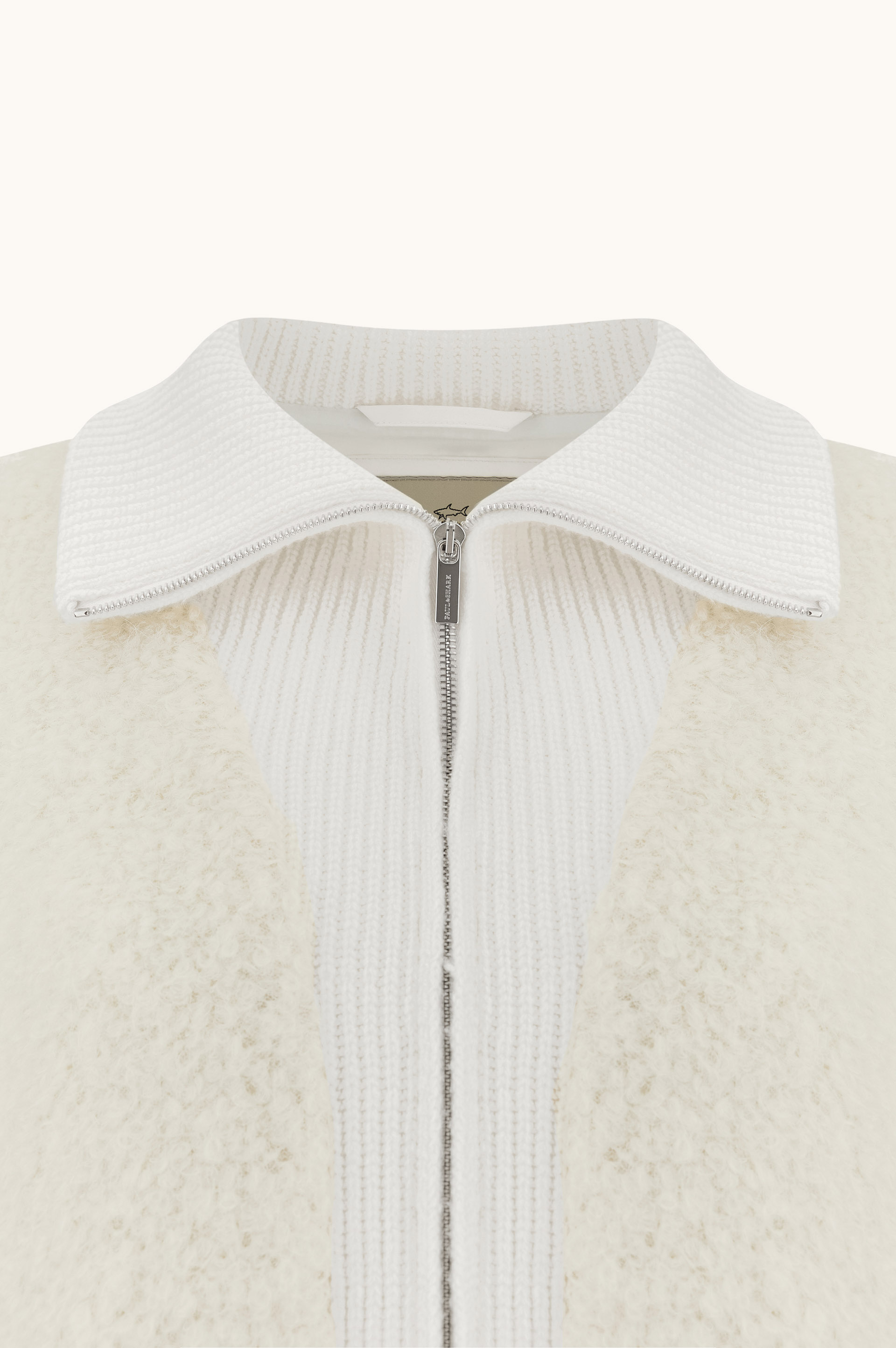 Bomber en alpaga, laine et mohair image number 5