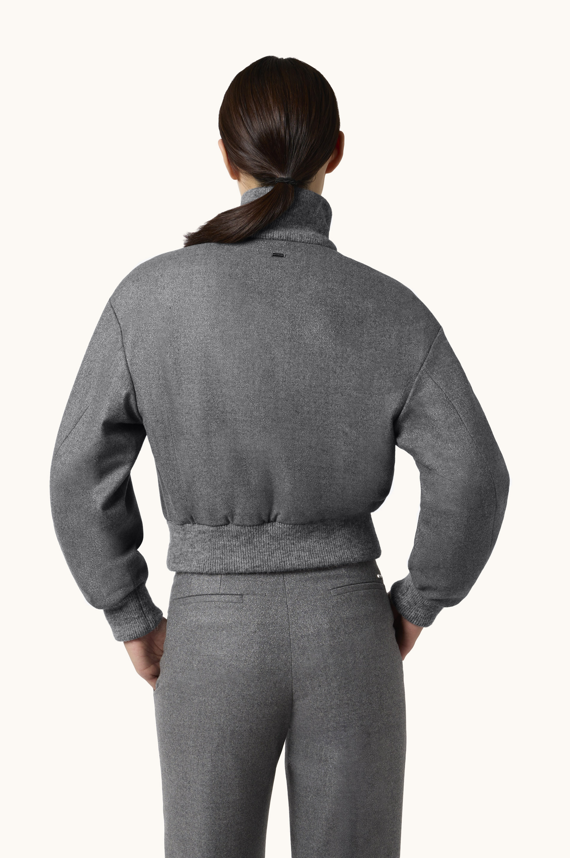 Wool Bomber Jacket image number 3