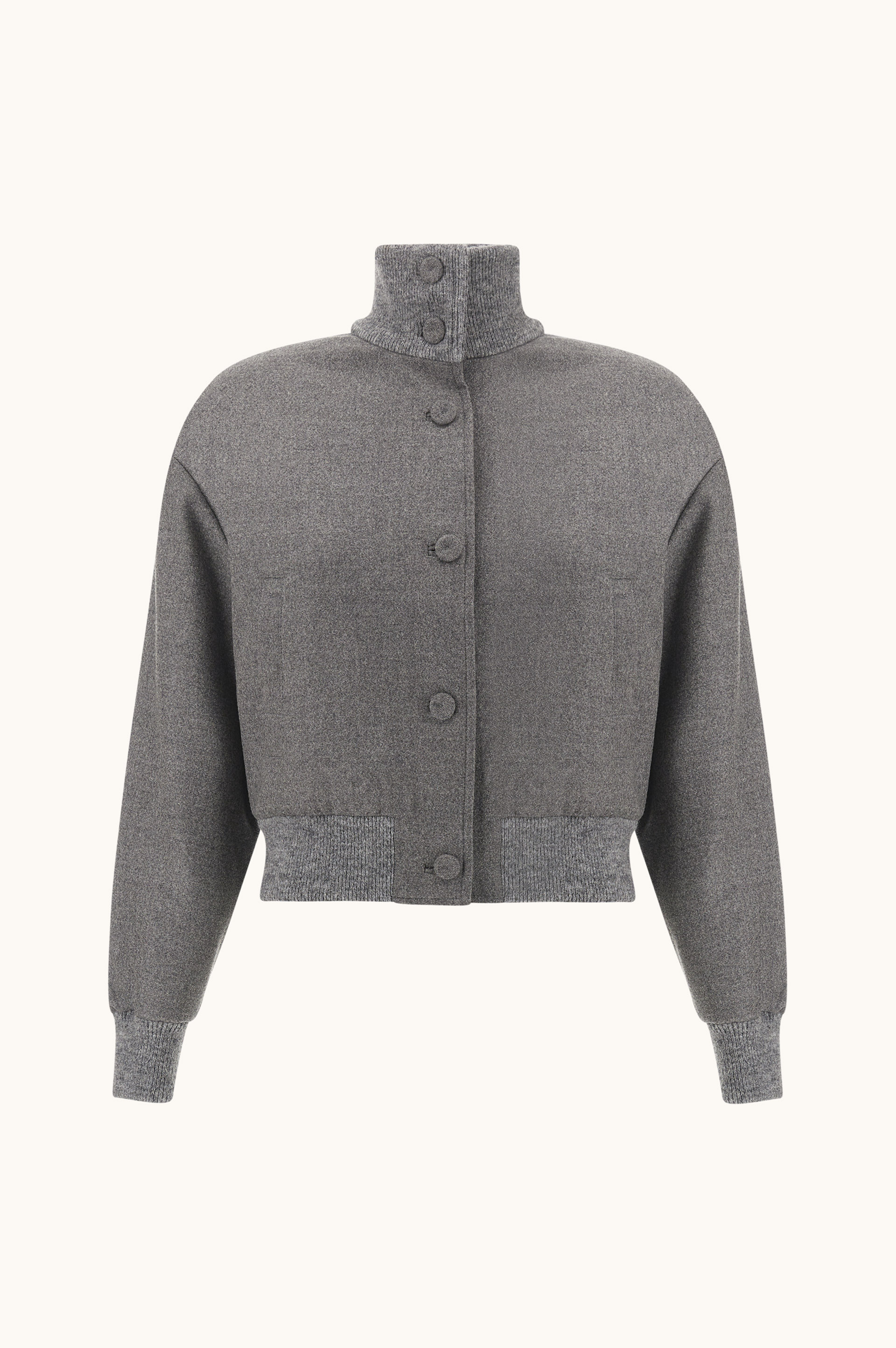 Wool Bomber Jacket image number 1