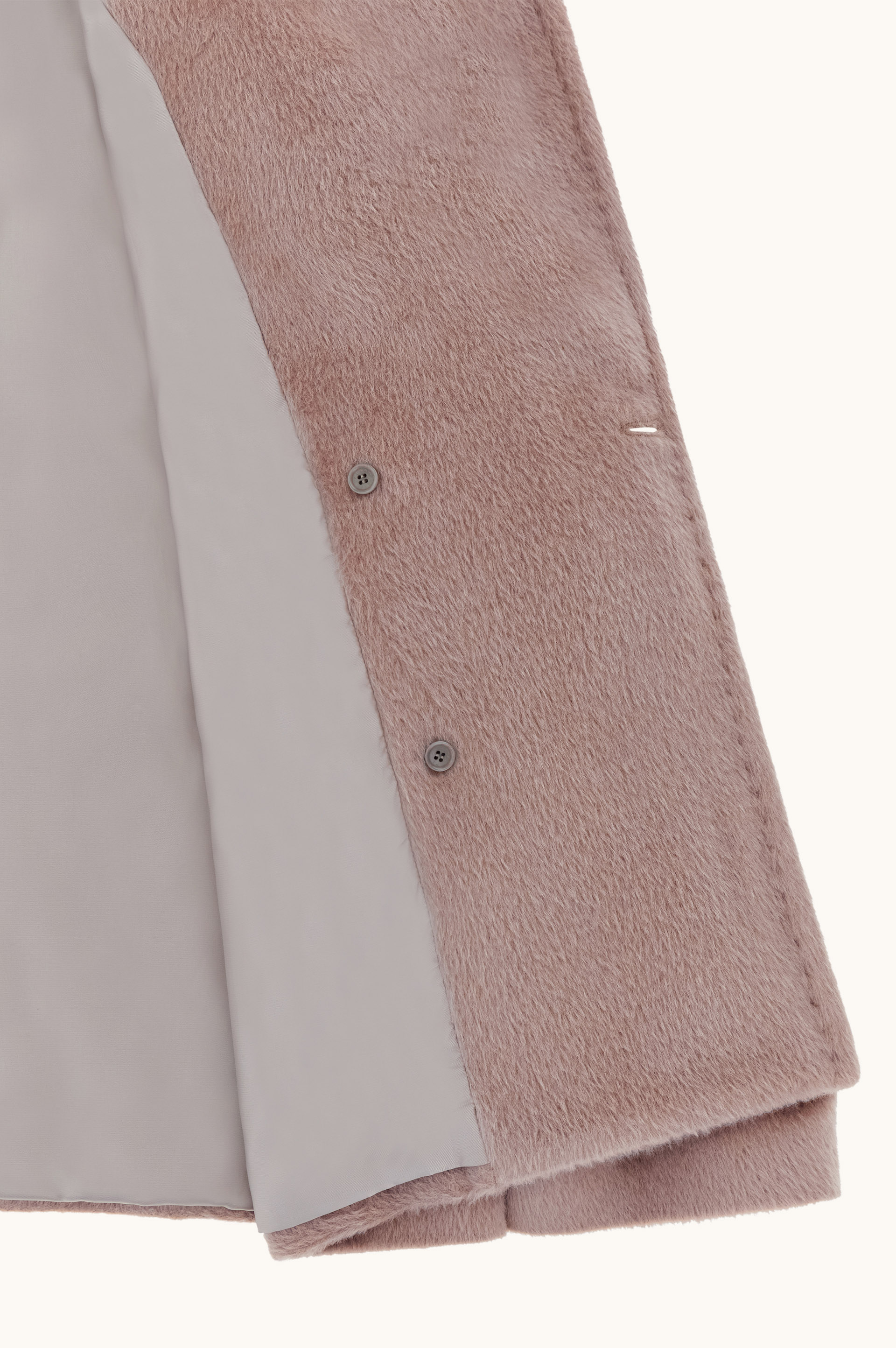 Wool and Baby Llama Blend Peacoat image number 5