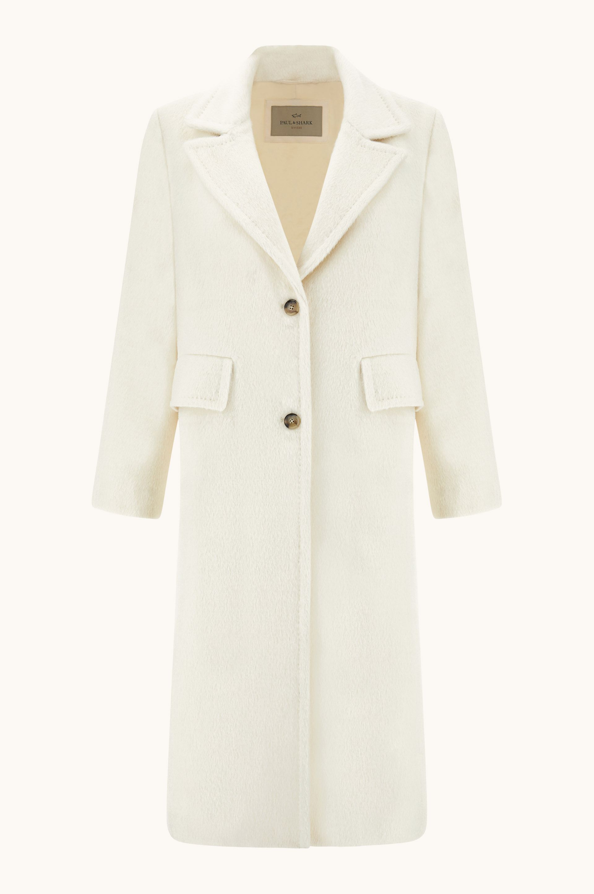 Wool and Baby Llama Coat image number 1