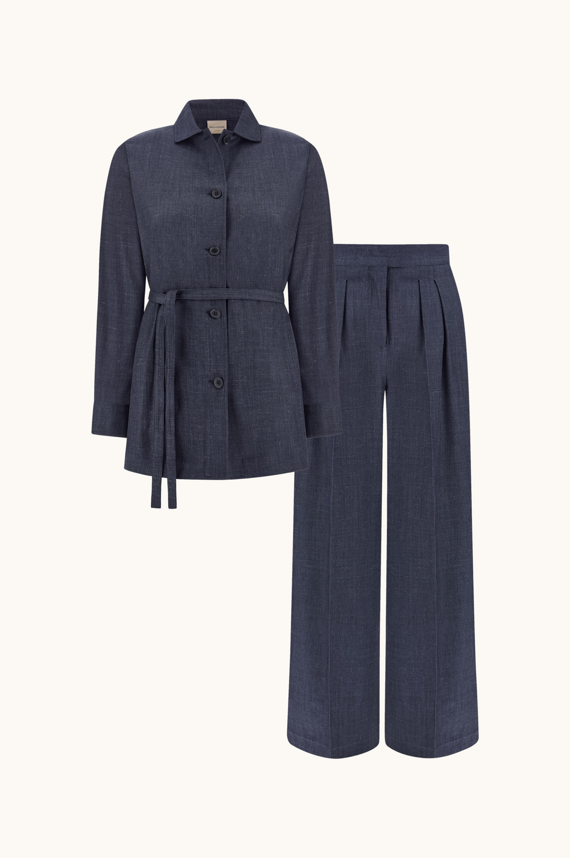 Jersely&reg; Overshirt and Trousers Set image number 0