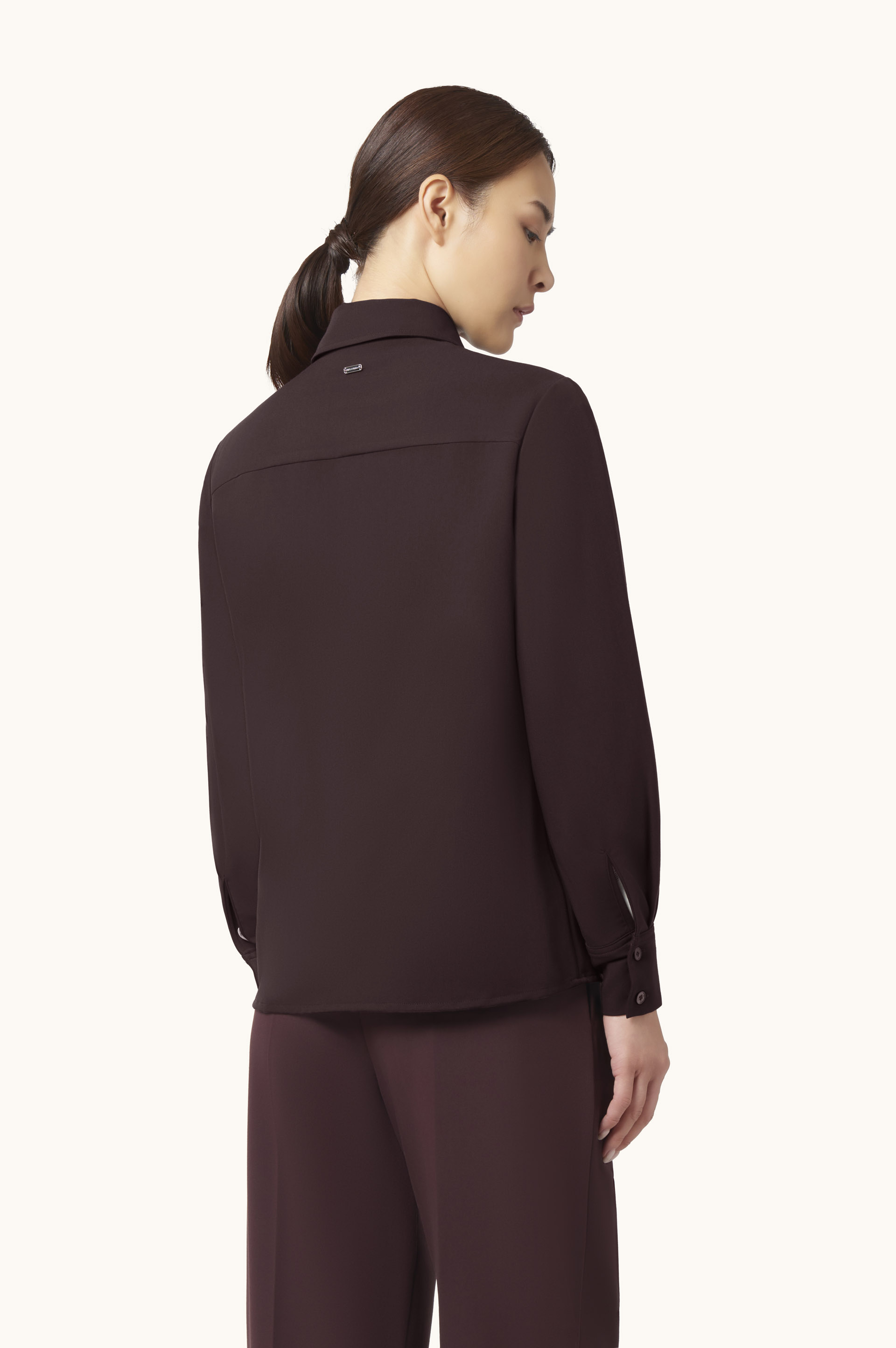 Technical Viscose Overshirt image number 3